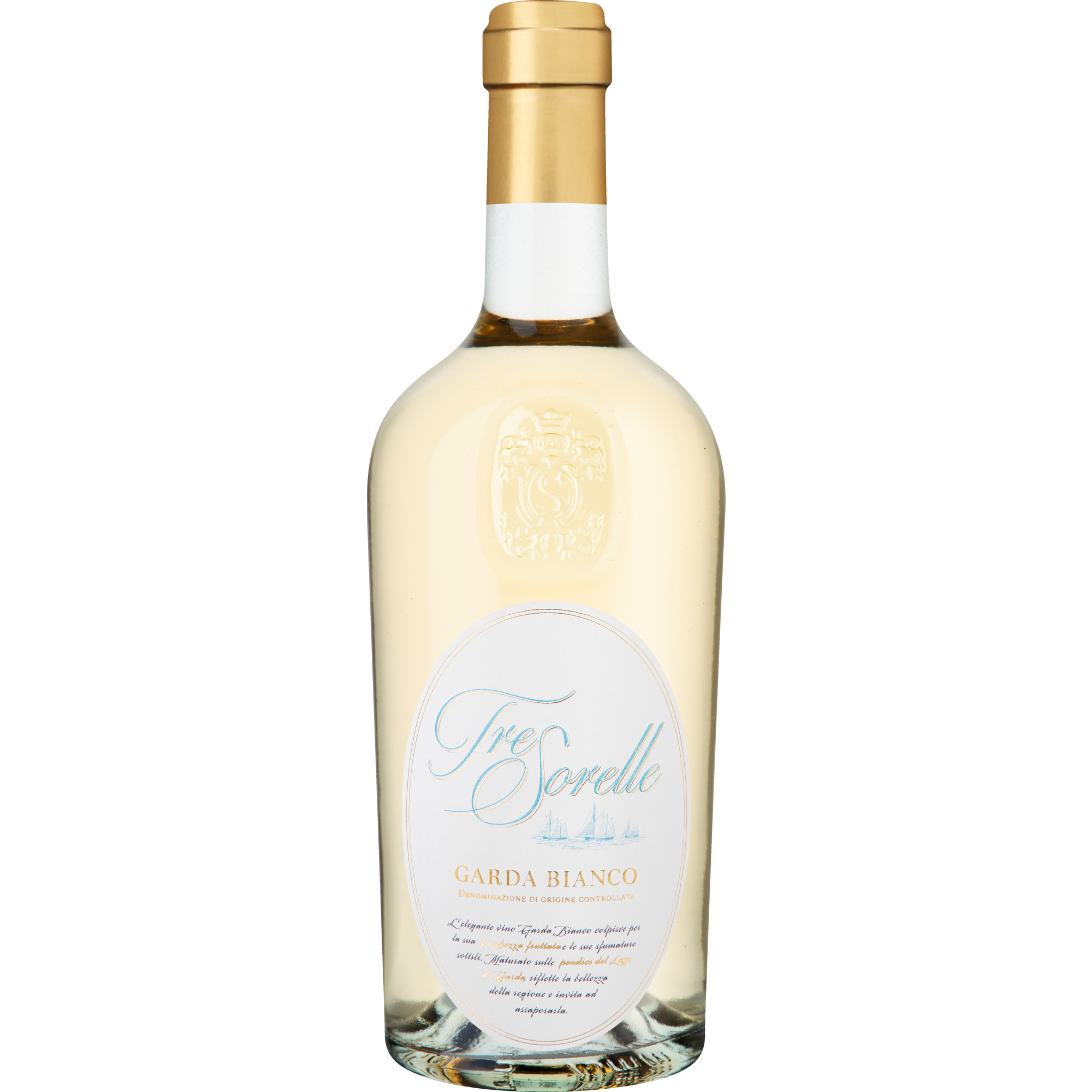 Tre Sorelle Garda Bianco, Garda DOC, Venetien, 2025, Weißwein