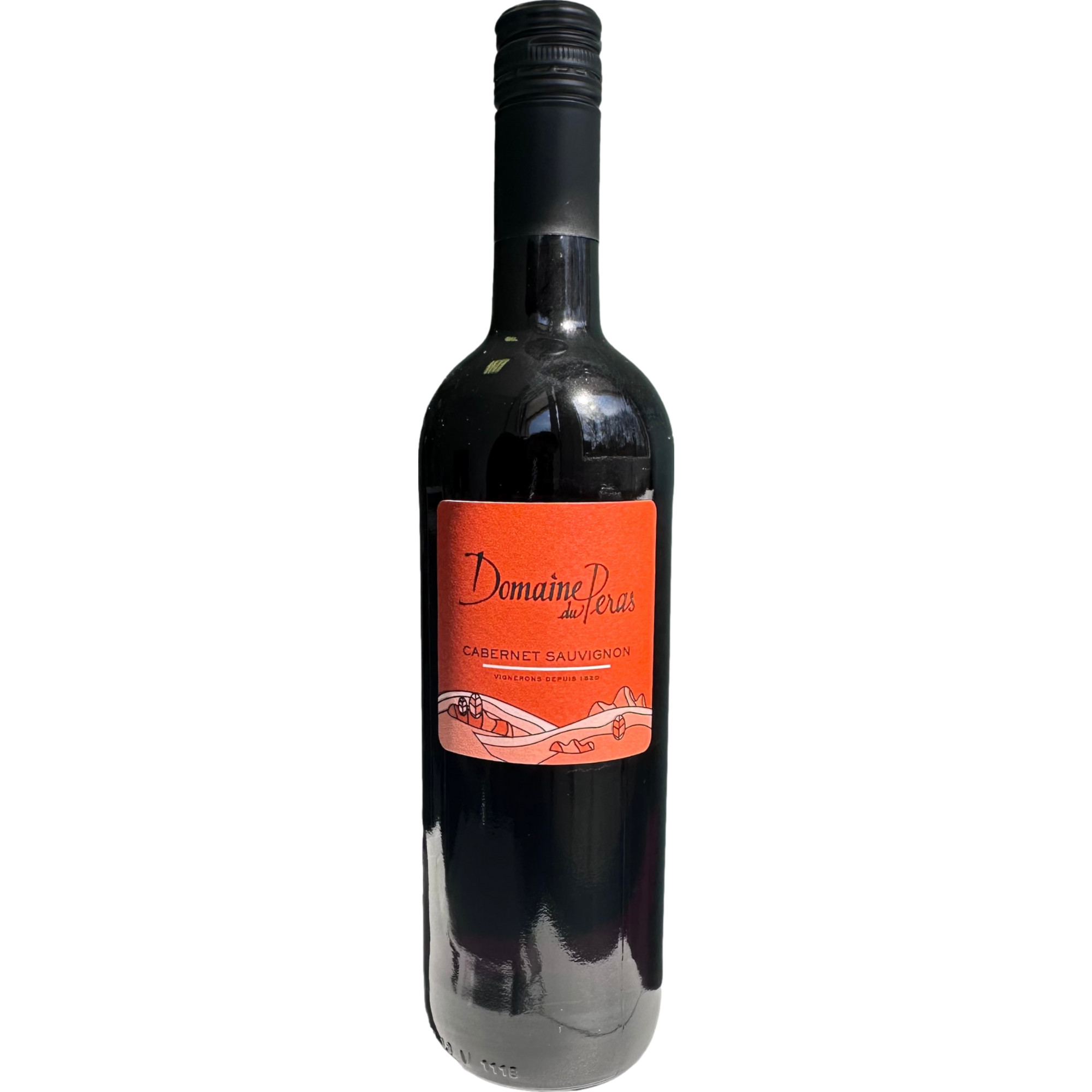 Domaine du Peras Cabernet Sauvignon, Pays d'Oc IGP, Languedoc-Roussillon, 2025, Rotwein