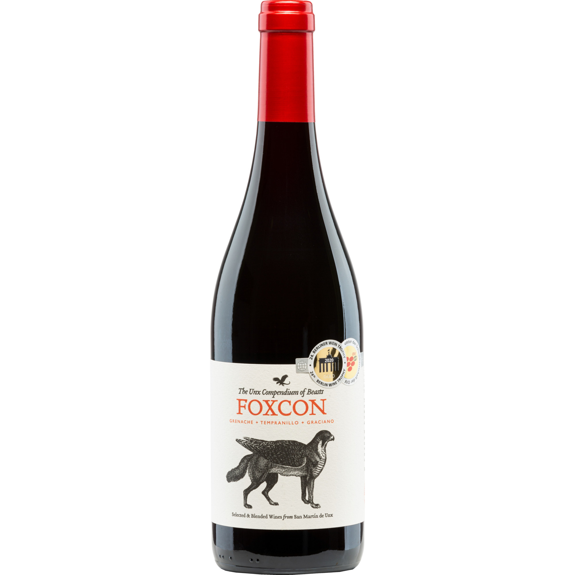 San Martín de Unx Foxcon, Navarra DO, Navarra, 2024, Rotwein