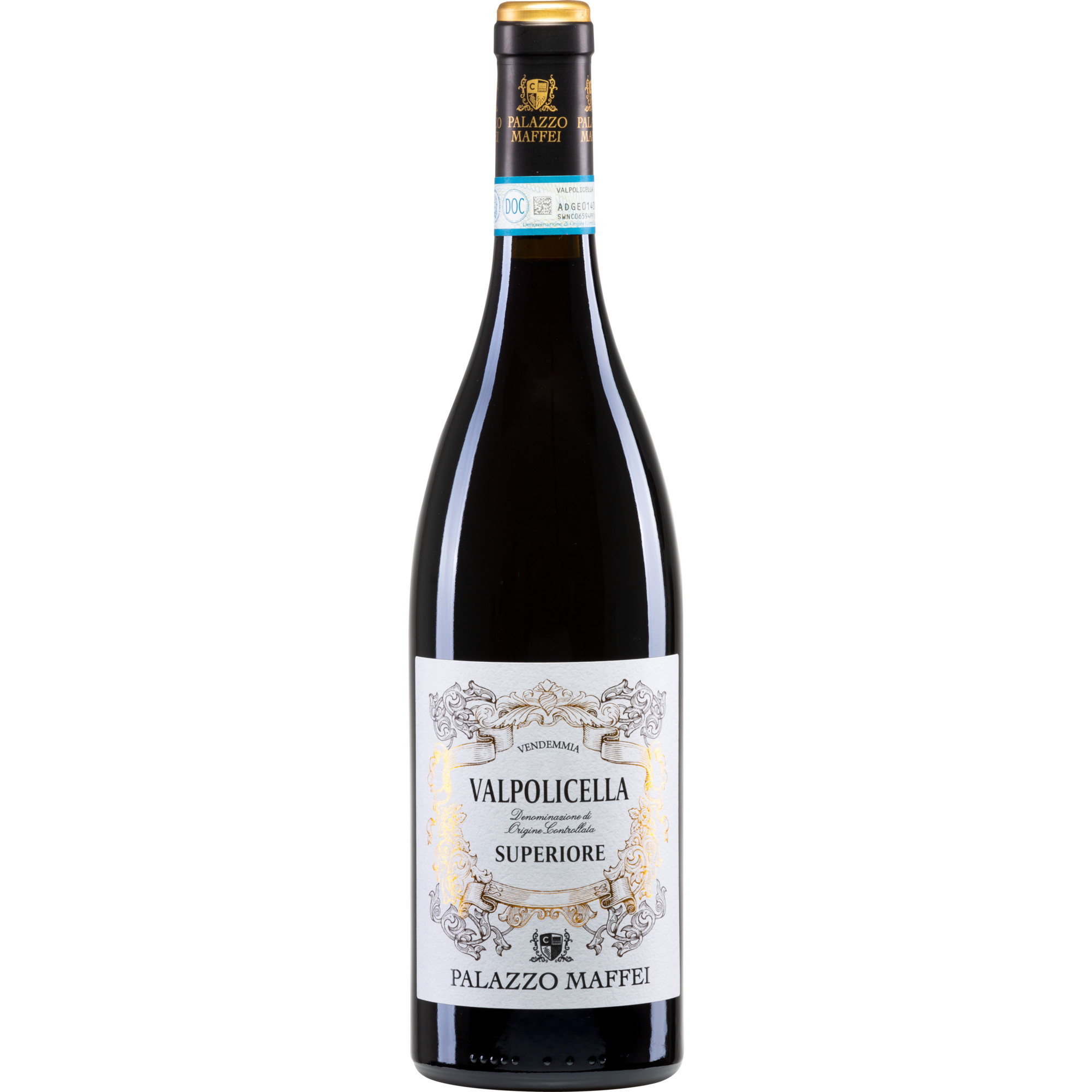 Palazzo Maffei Valpolicella Superiore, Valpolicella DOC, Venetien, 2022, Rotwein