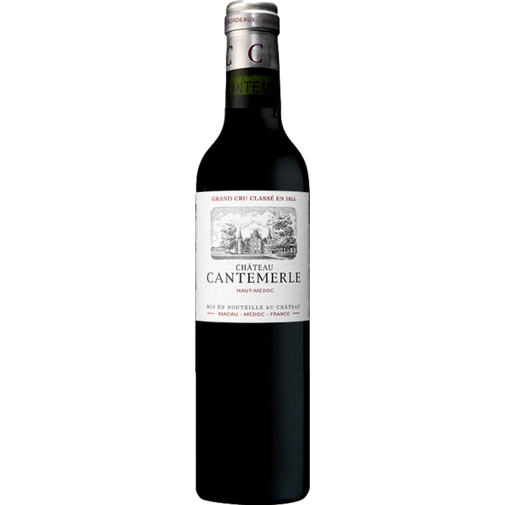 Château Cantemerle, Haut-Médoc AOP, 5ème Cru Classé, 0,375 L, Bordeaux, 2020, Rotwein