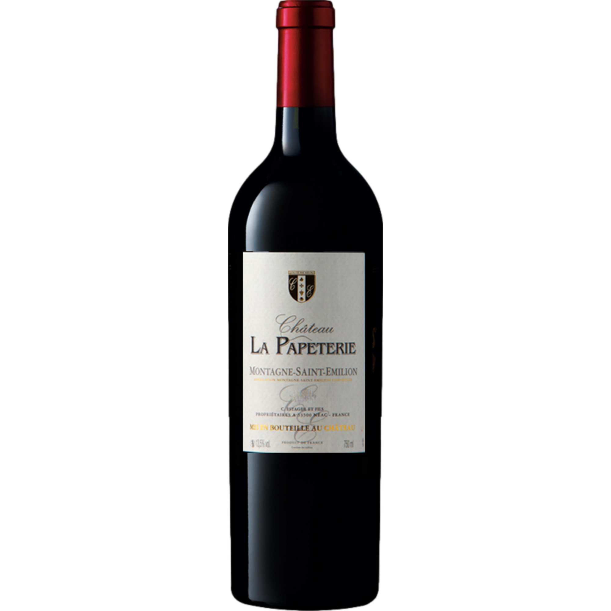 Château La Papèterie, Montagne Saint-Emilion AOP, Bordeaux, 2022, Rotwein