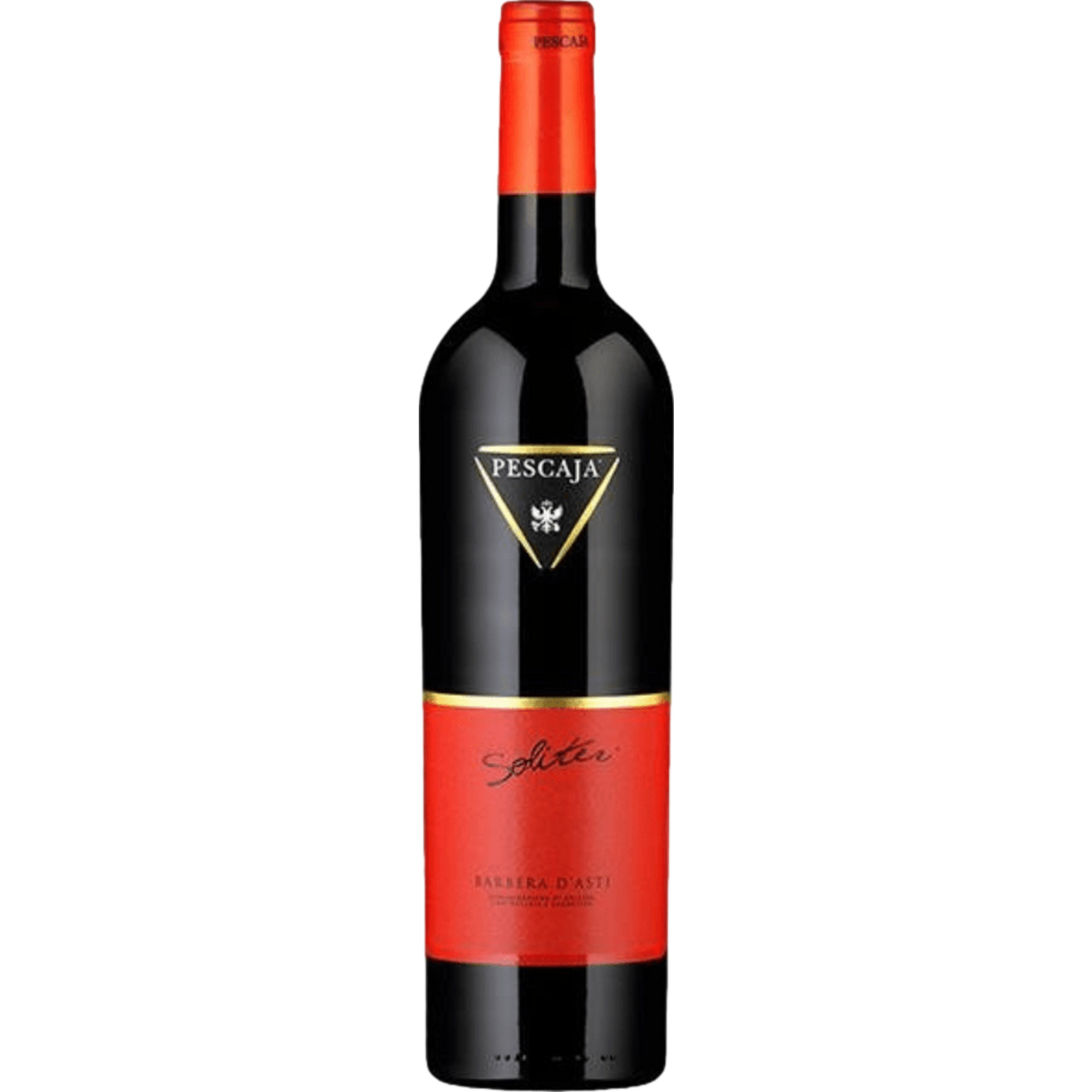 Pescaja Soliter Barbera d'Asti, Barbera d'Asti DOCG, Piemont, 2024, Rotwein