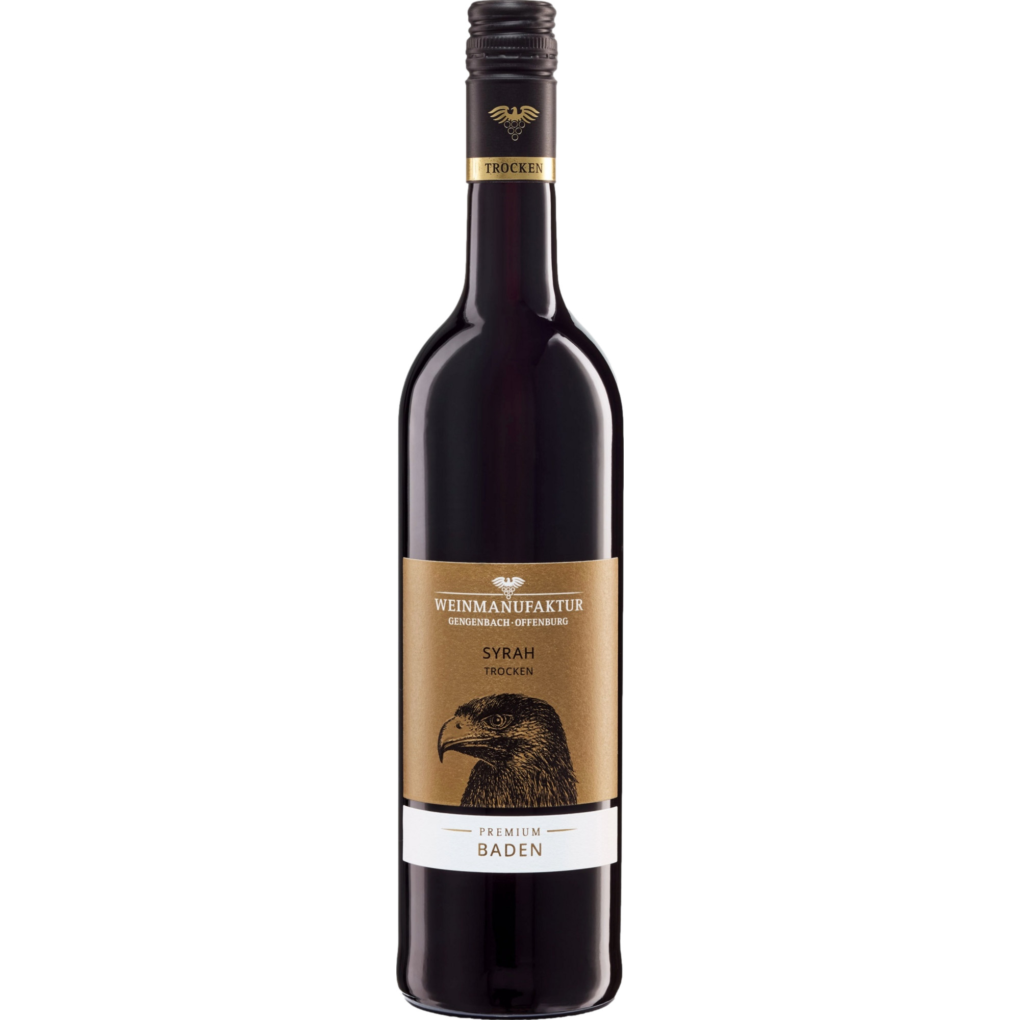 Premium Syrah, Trocken, Baden, Baden, 2023, Rotwein