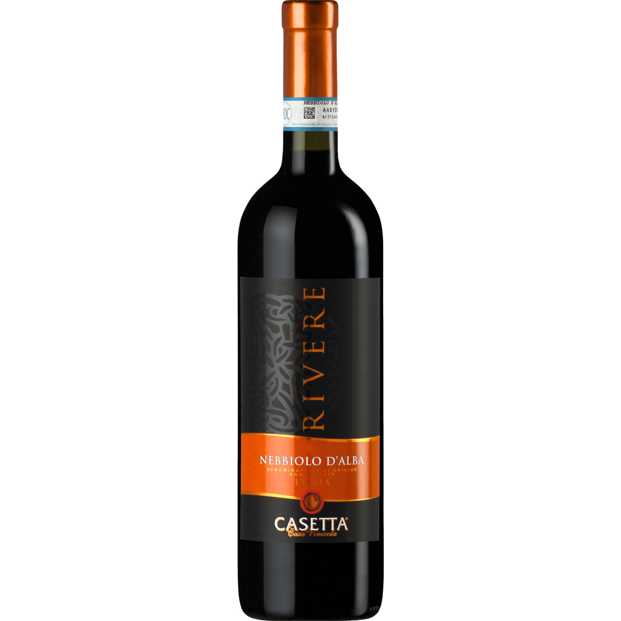 Nebbiolo d'Alba Rivere, Nebbiolo d'Alba DOC, Piemont, 2016, Rotwein