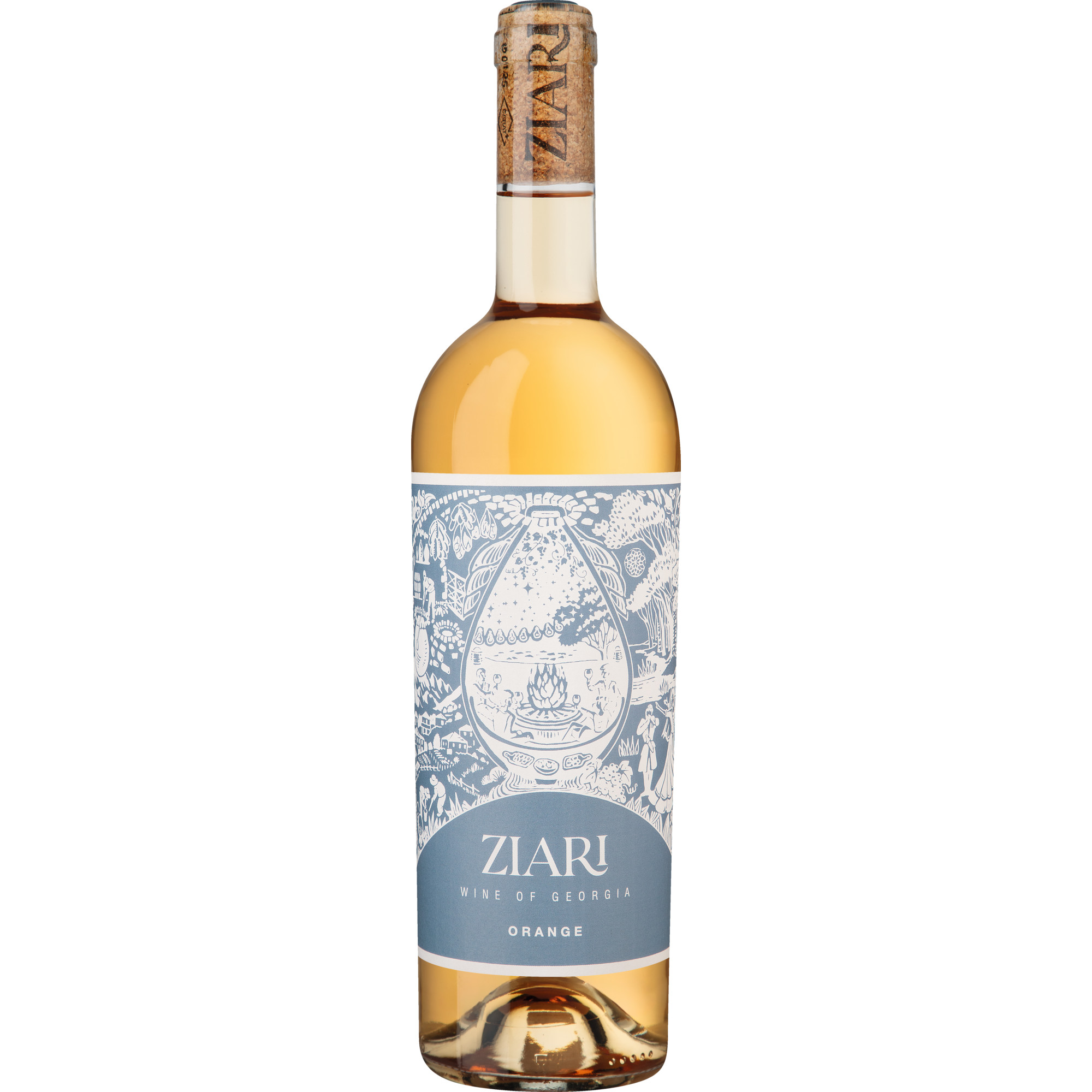 Ziari Orange Wine, Amphorenwein, Georgien, Kakheti, 2024, Weißwein