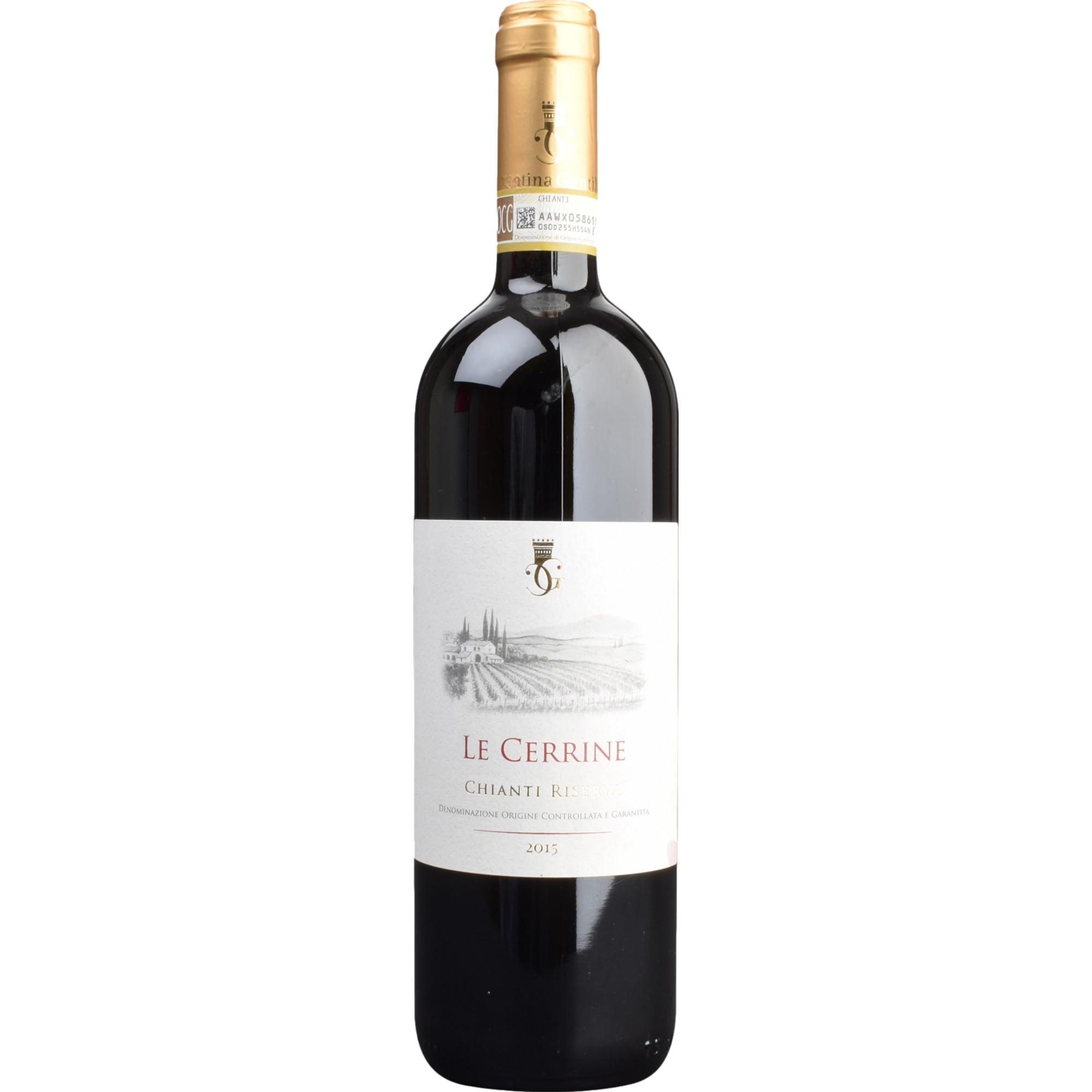 Cantina Gentili Le Cerrine Chianti Riserva, Chianti Riserva DOCG, Toskana, 2023, Rotwein