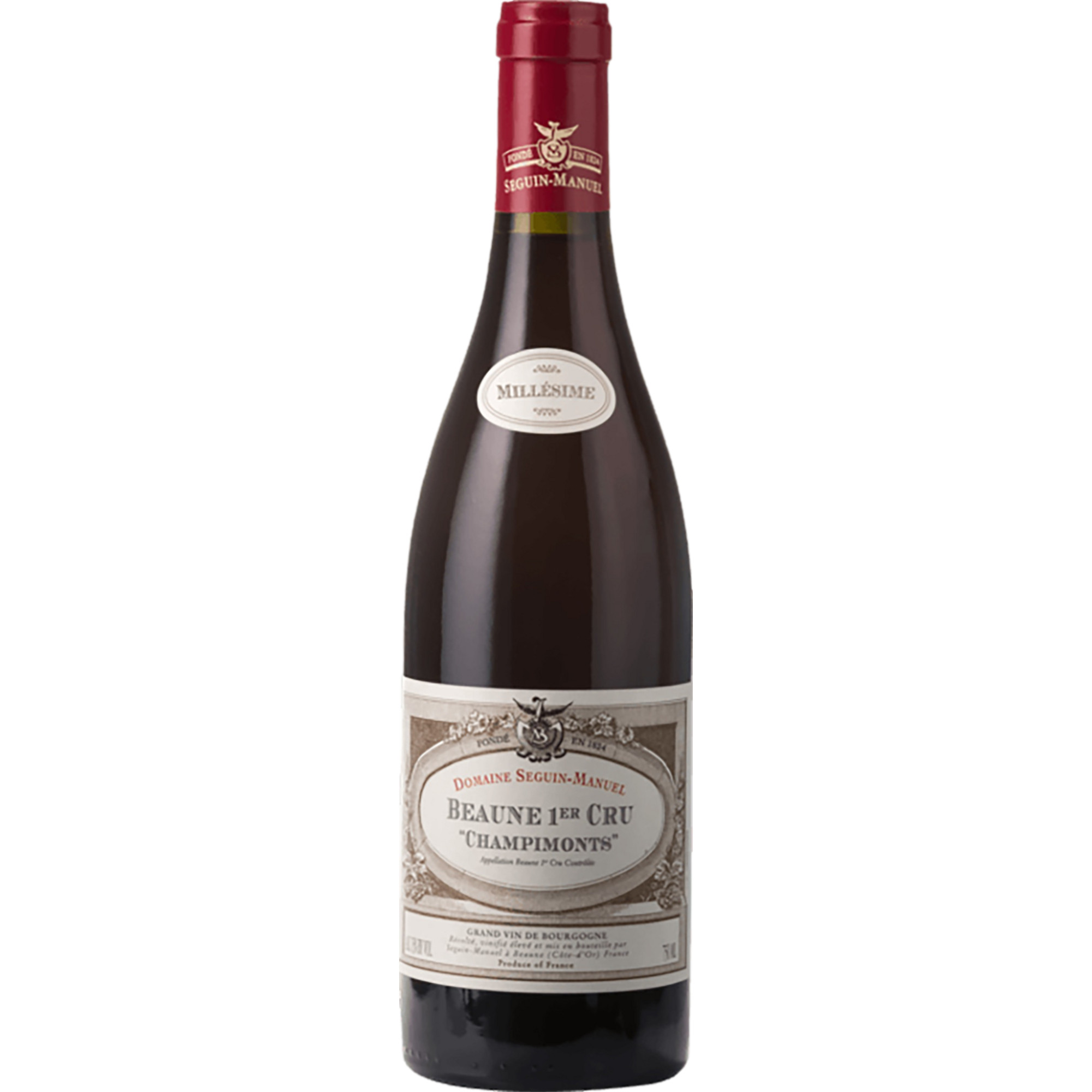 Seguin-Manuel Beaune Champimonts, Beaune 1er Cru AOP, Burgund, 2019, Rotwein