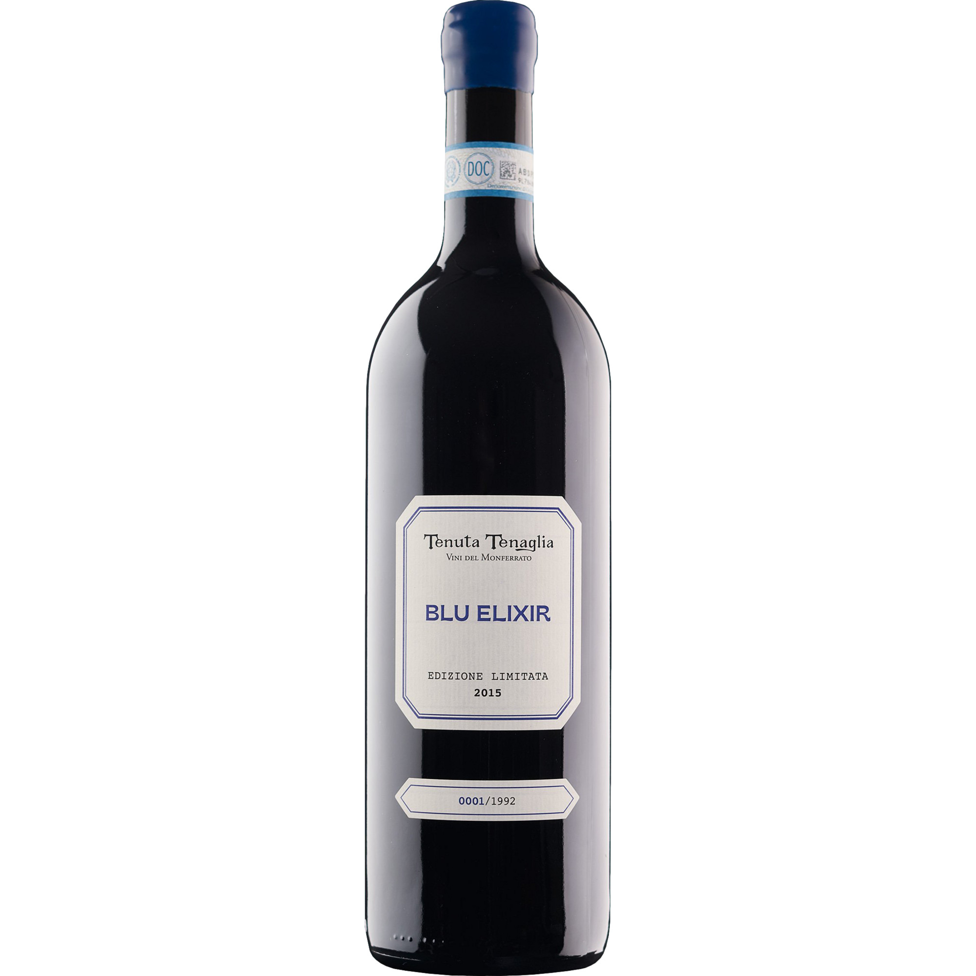 Tenuta La Tenaglia Blu Elixir, Monferrato DOC, Piemont, Rotwein