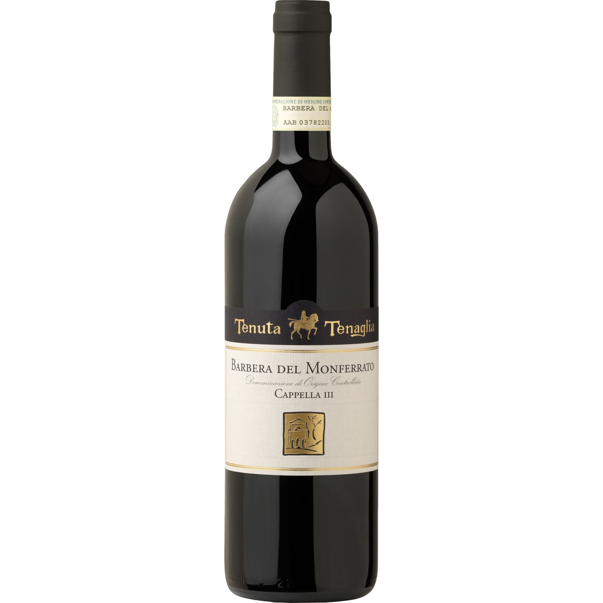 Tenuta La Tenaglia Cappella III, Barbera del Monferrato DOC, Piemont, 2023, Rotwein