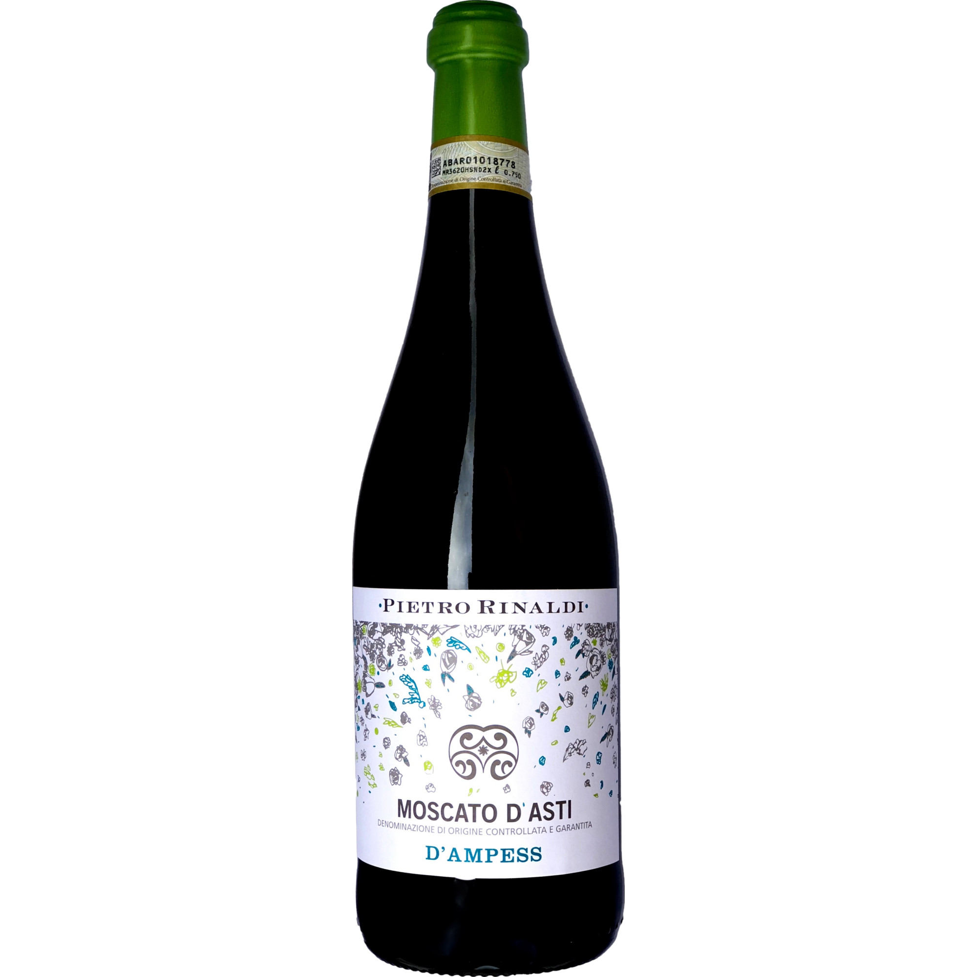 Pietro Rinaldi Moscato d'Asti D`Ampess, Moscato d'Asti DOCG, Piemont, 2023, Schaumwein