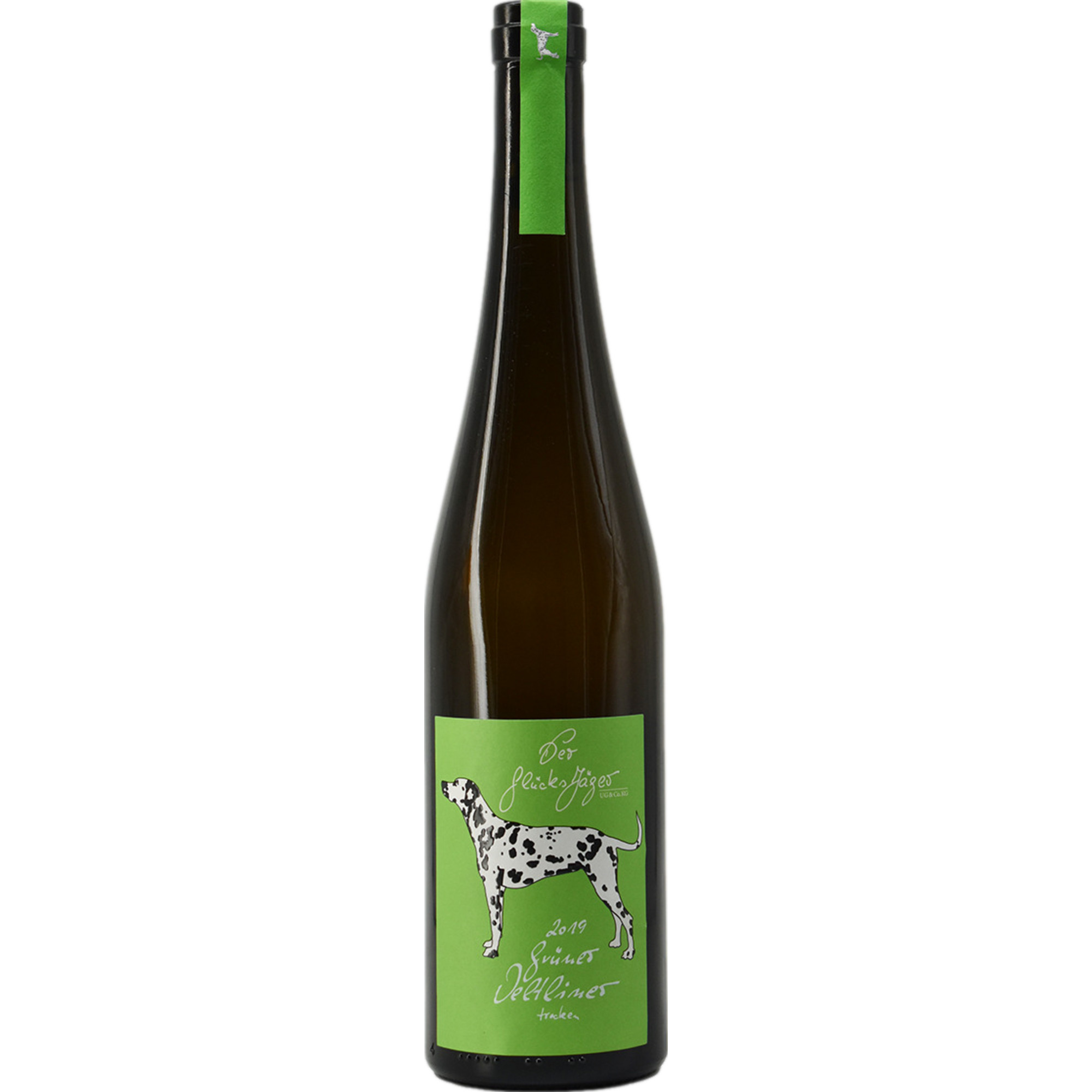 Der Glücksjäger Grüner Veltliner Barrique, Trocken, Pfälzer Landwein, Pfalz, 2021, Weißwein