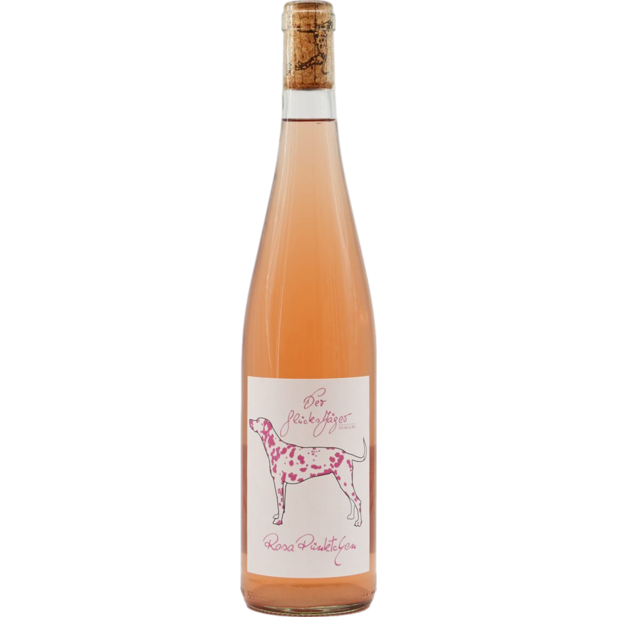 Der Glücksjäger Rosa Pünktchen, Trocken, Pfälzer Landwein, Pfalz, 2024, Roséwein
