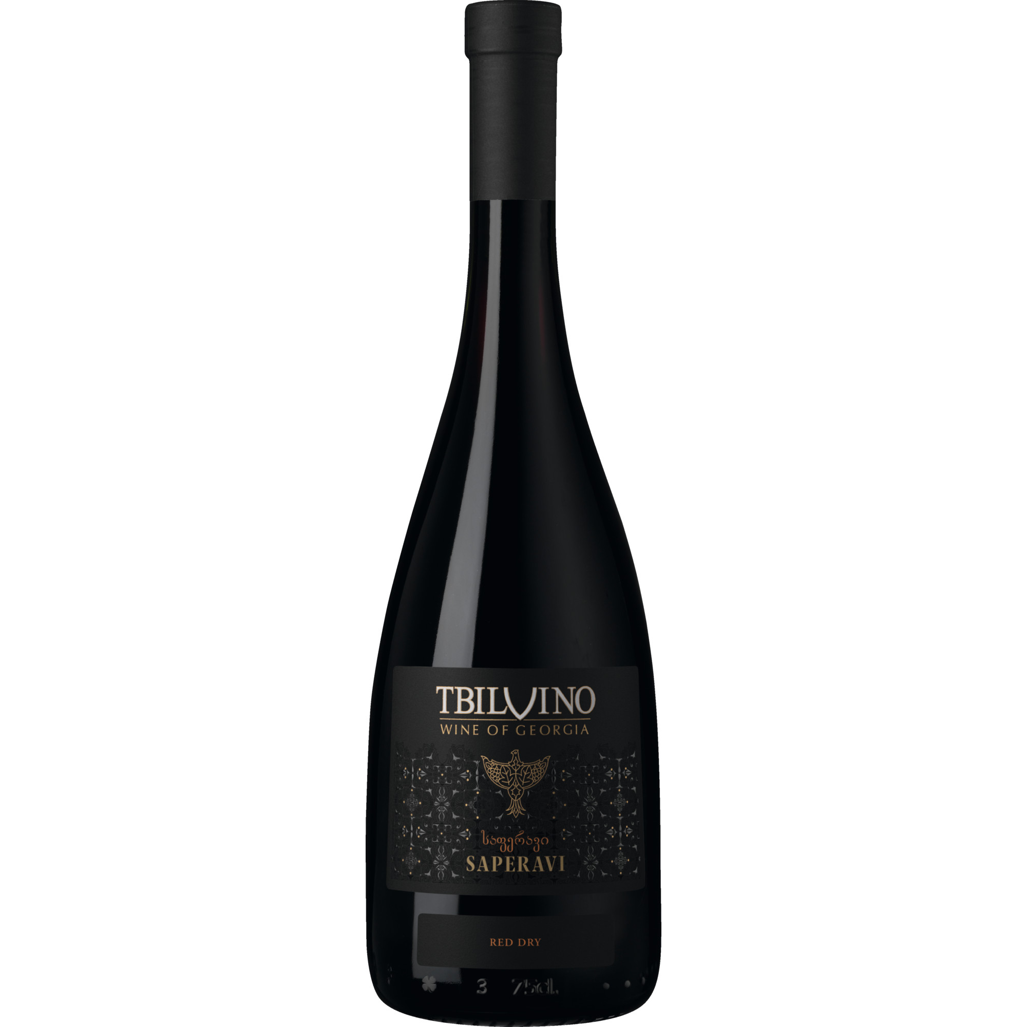 Tbilvino Saperavi, Trocken, Georgien, Kakheti, 2025, Rotwein