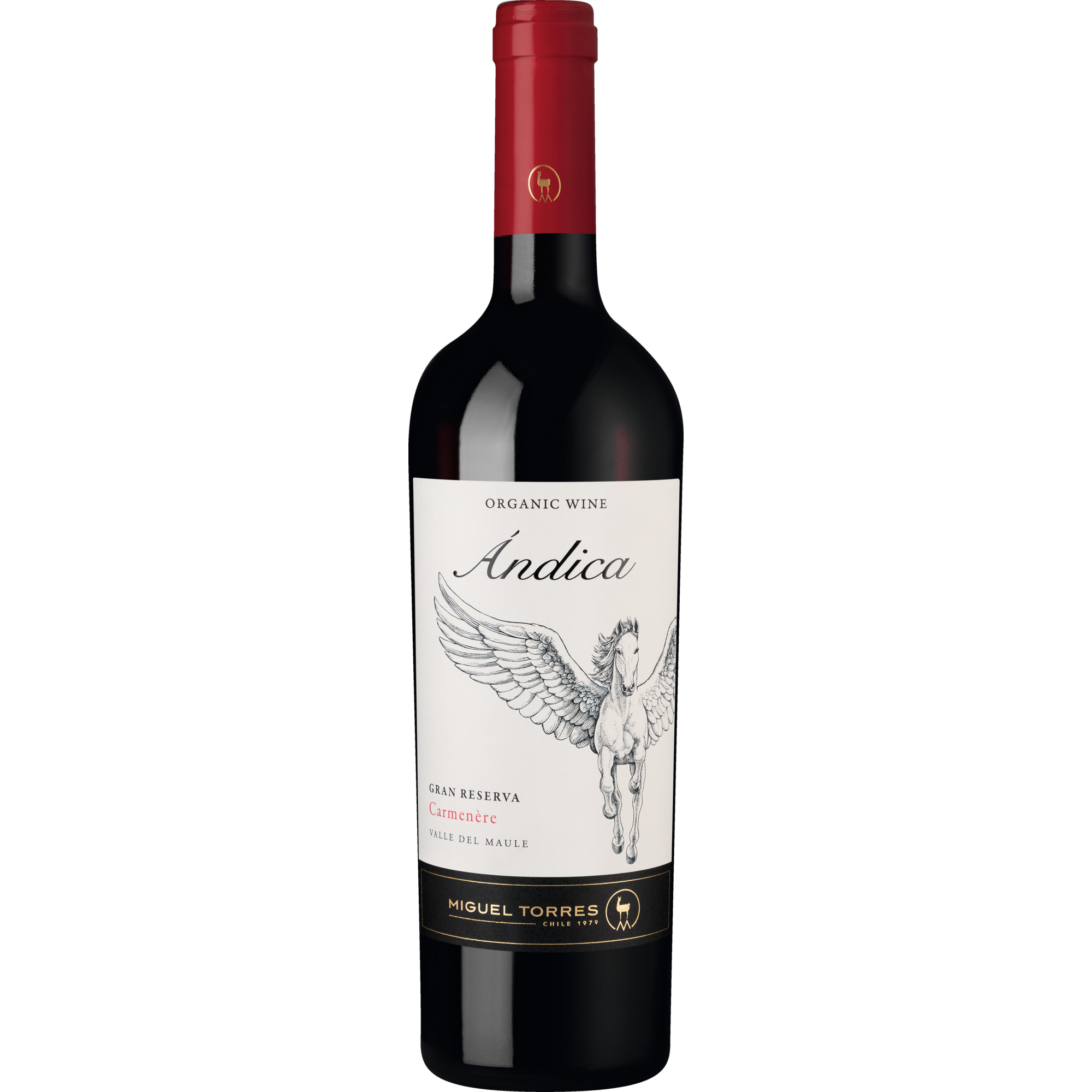 Andica Carmenère Gran Reserva, Valle del Maule, Valle Central, 2024, Rotwein