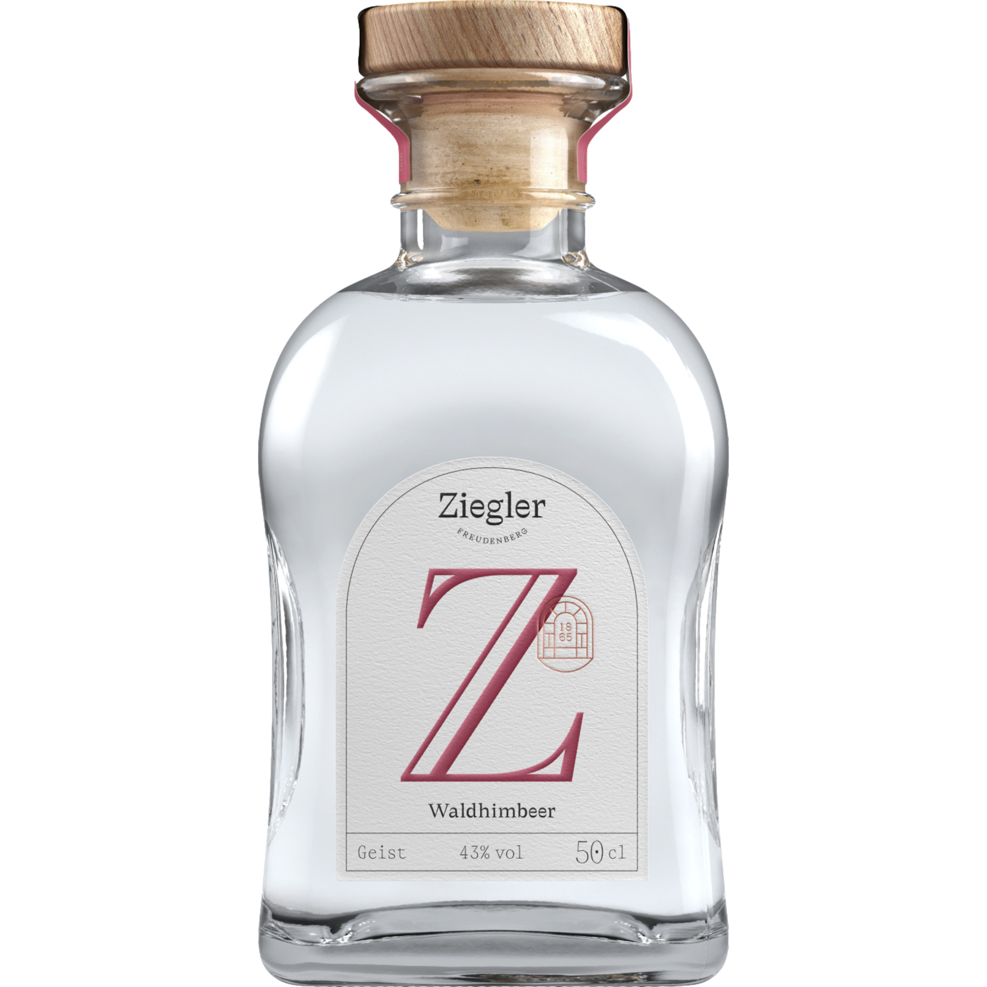 Ziegler Waldhimbeer Brand, Deutschland, 0,5 L, 43% Vol., Spirituosen