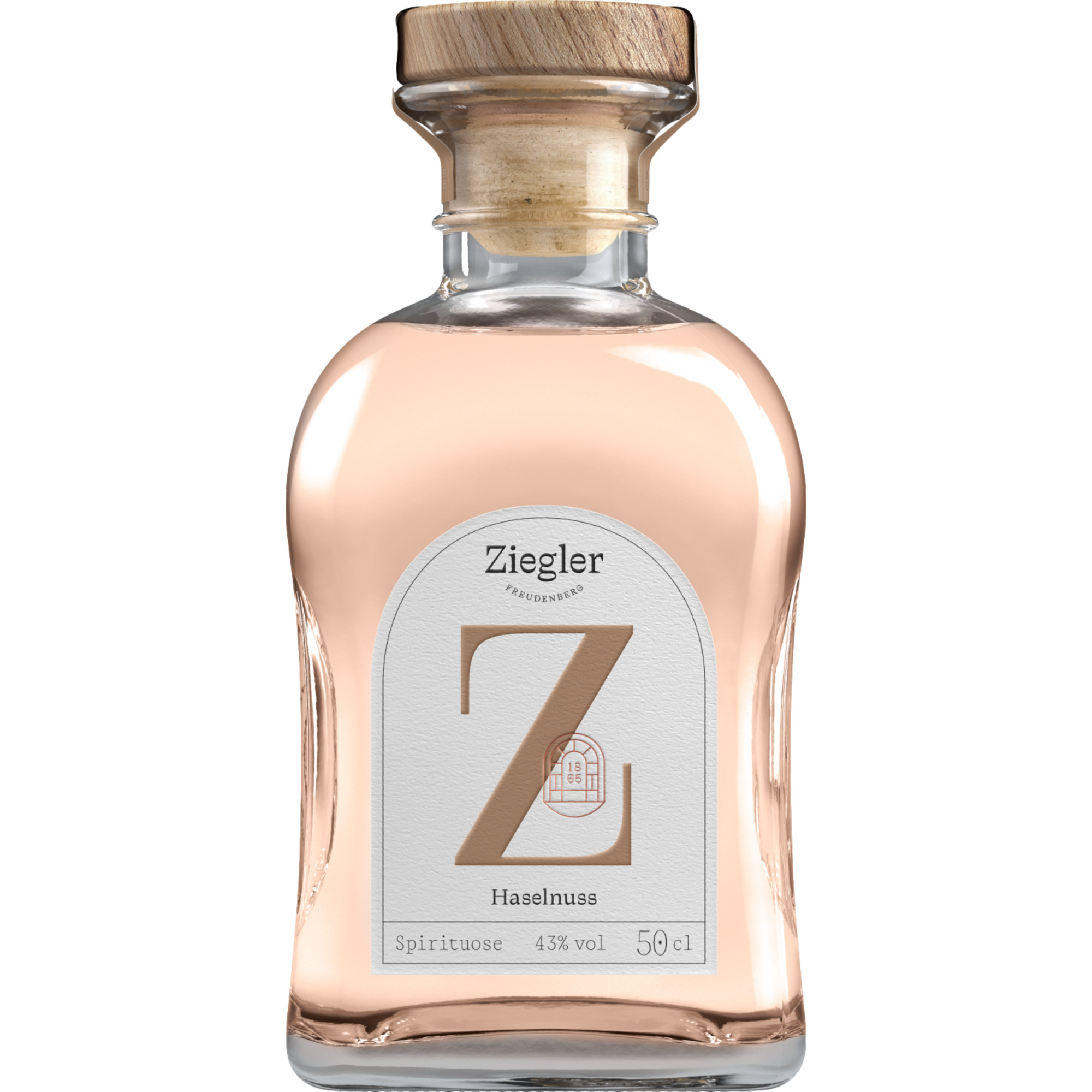 Ziegler Haselnuss Geist, Deutschland, 0,5 L, 43% Vol., Spirituosen