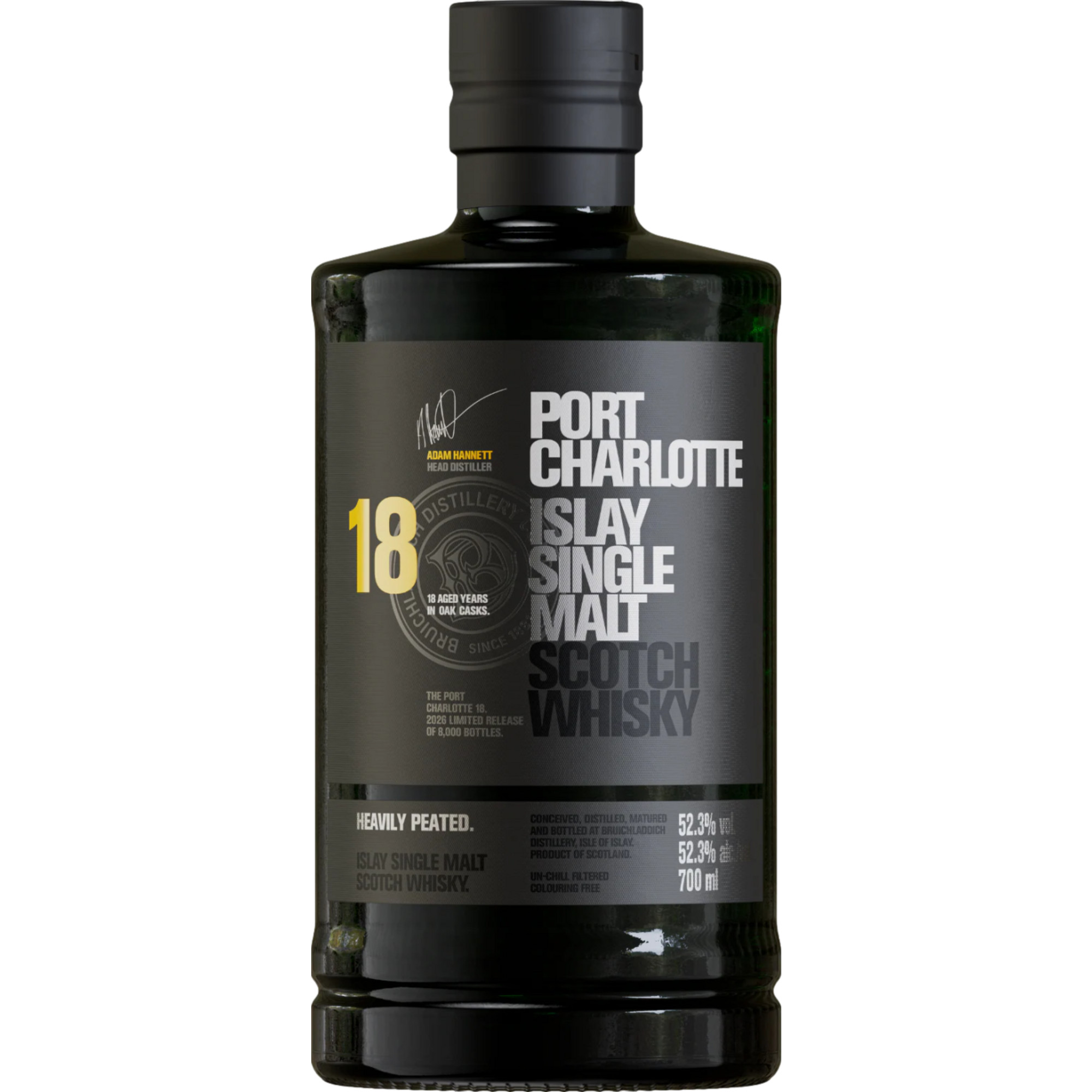 Image of Port Charlotte 18 Year Old Islay Single Malt Scotch Whisky