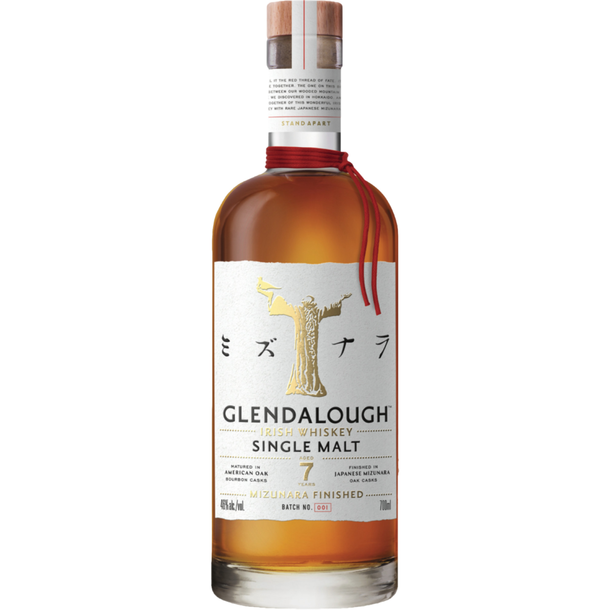 Image of Glendalough 7 Years Mizunara Irish Whiskey, 0,7 L, 46% Vol., Spirituosen