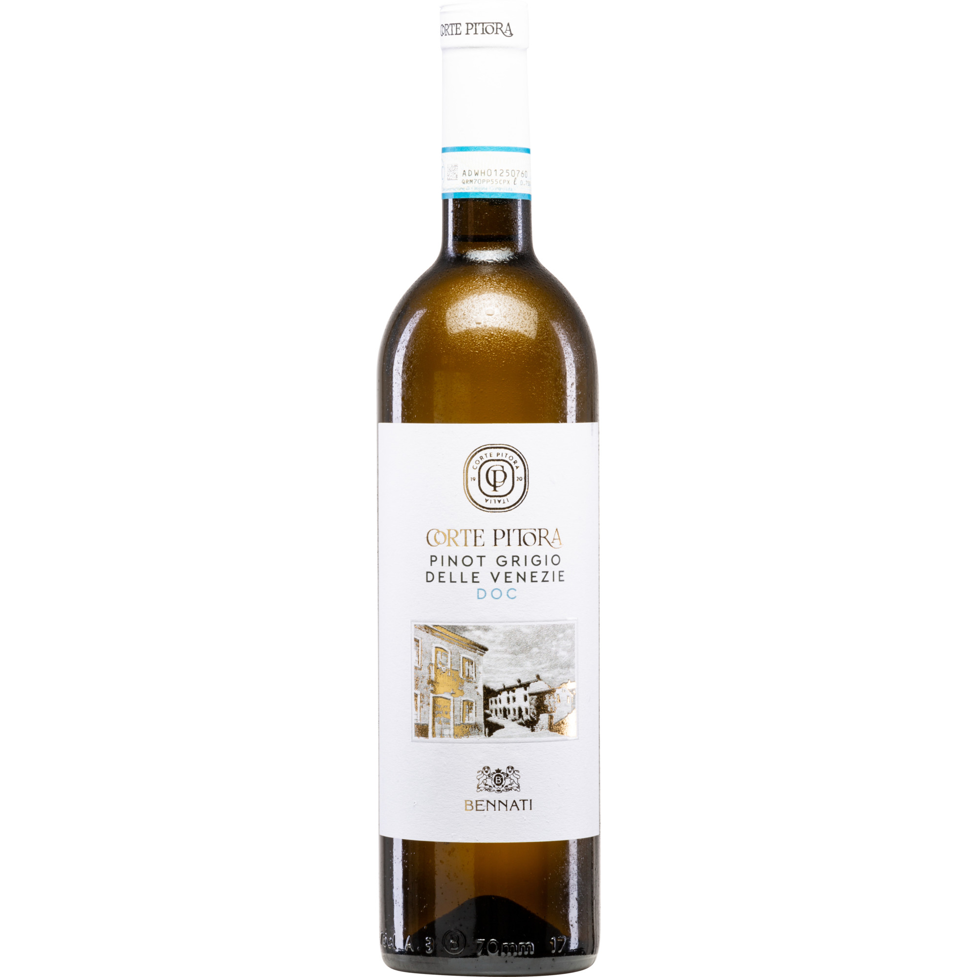 Bennati Corte Pitora Pinot Grigio, delle Venezie DOC, Venetien, 2025, Weißwein