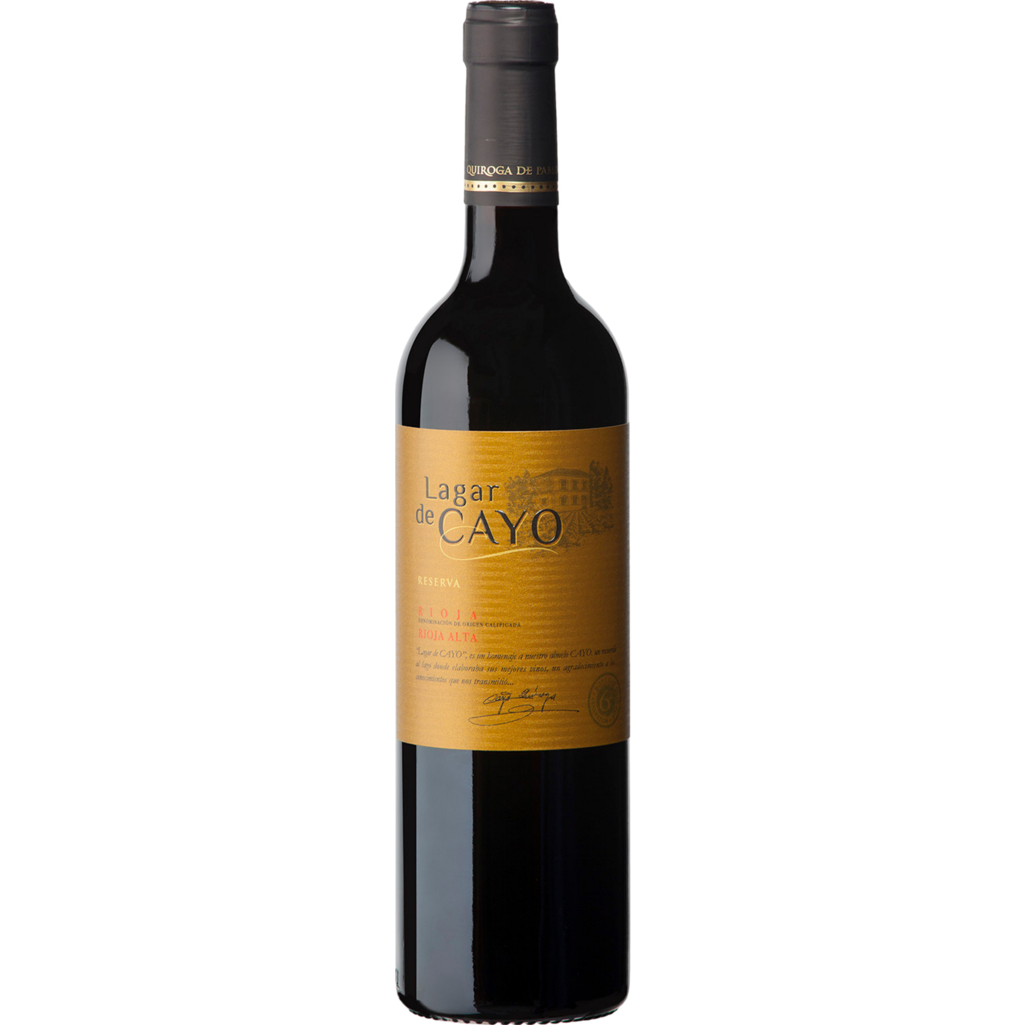 Lagar de Cayo Reserva Rioja Alta, Rioja DOCa, Rioja, 2017, Rotwein