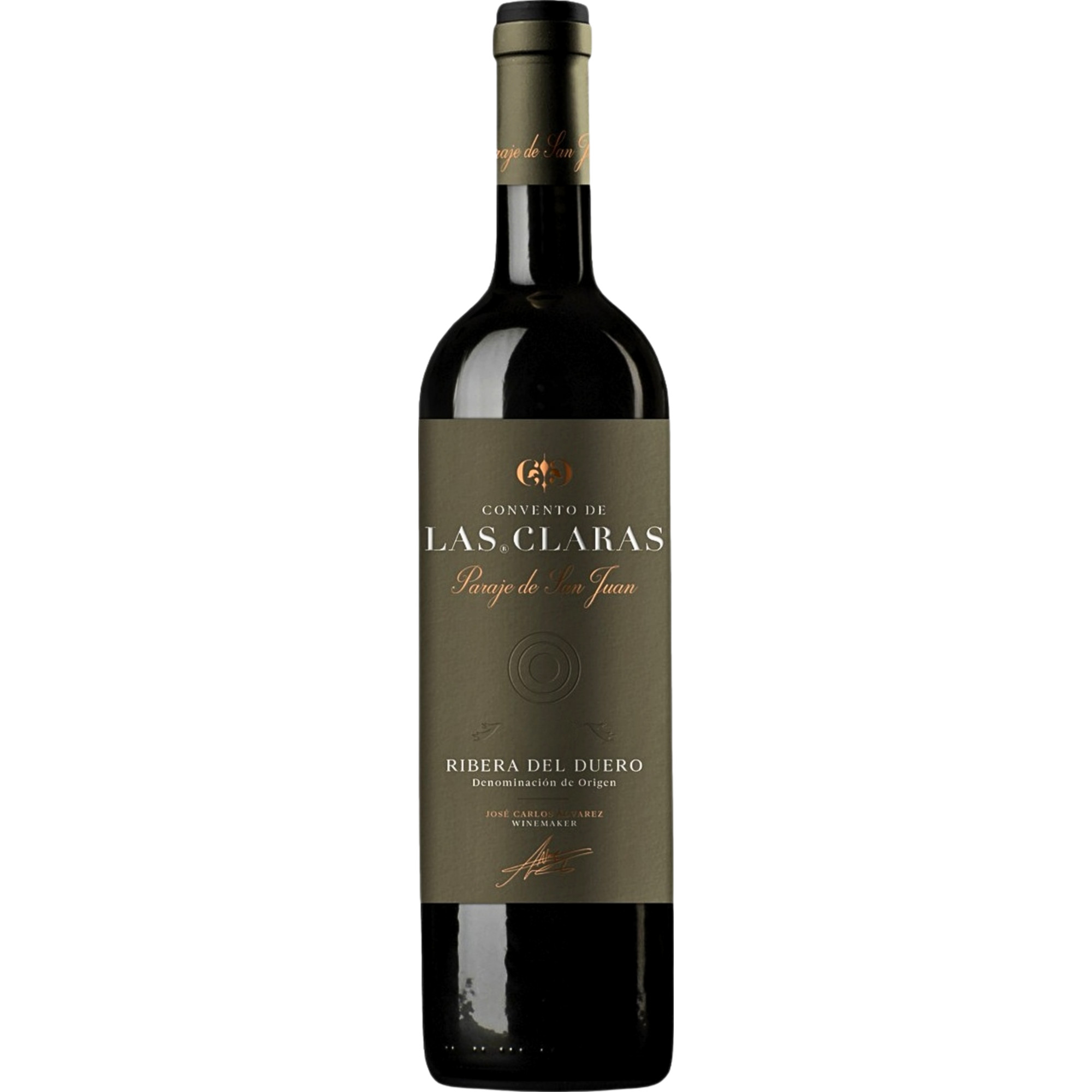 Convento de Las Claras Paraje de San Juan, Ribera del Duero DO, Vino de la Tierra de Castilla, 2018, Rotwein