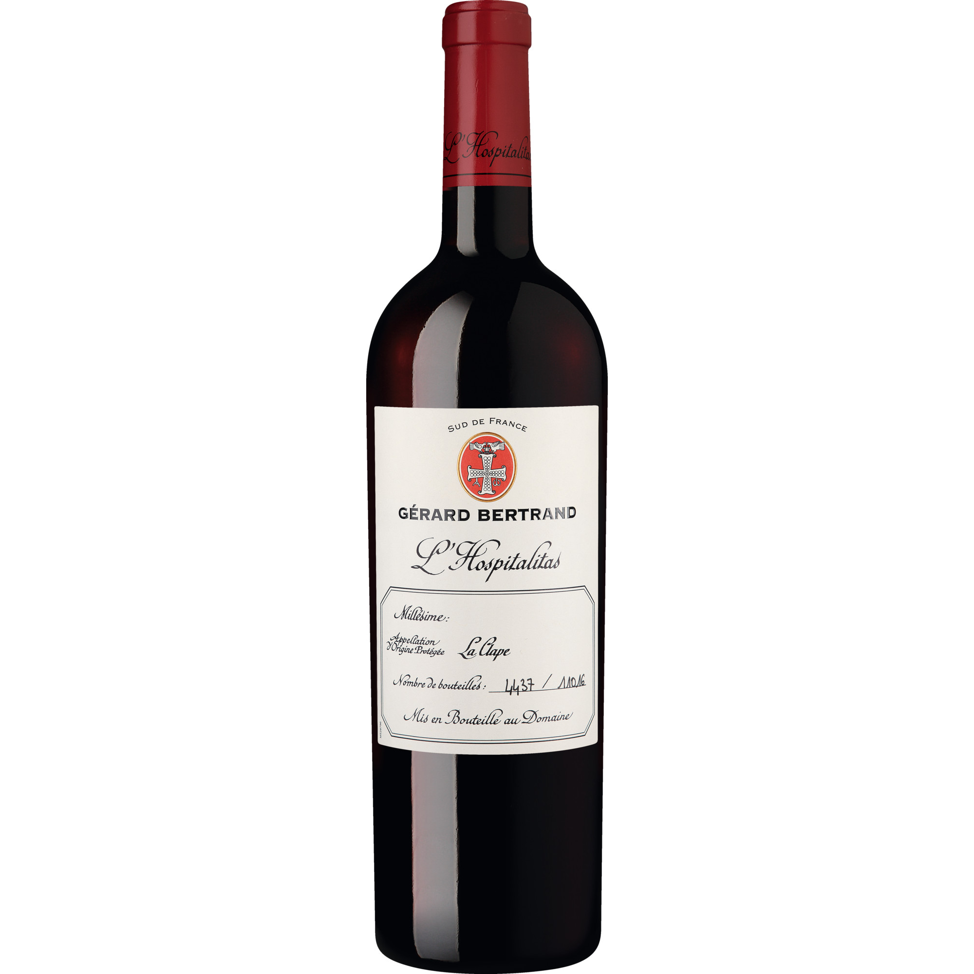 L'Hospitalitas, La Clape AOP, Languedoc-Roussillon, 2024, Rotwein