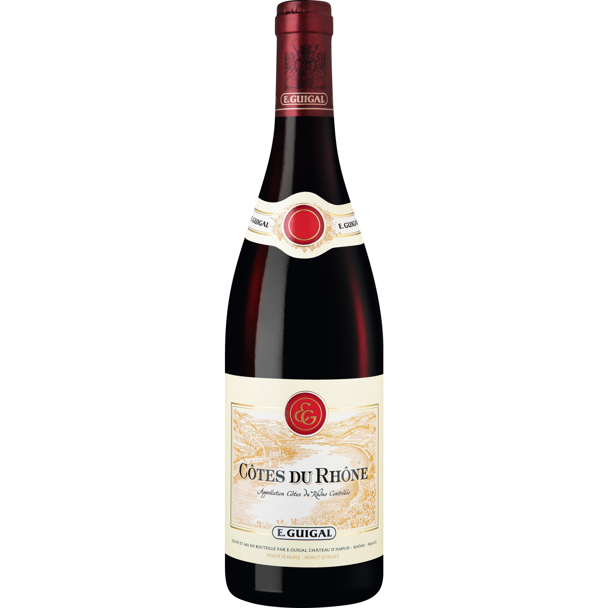 Guigal Côtes du Rhône Rouge, Côtes du Rhône AOP, Rhône, 2023, Rotwein