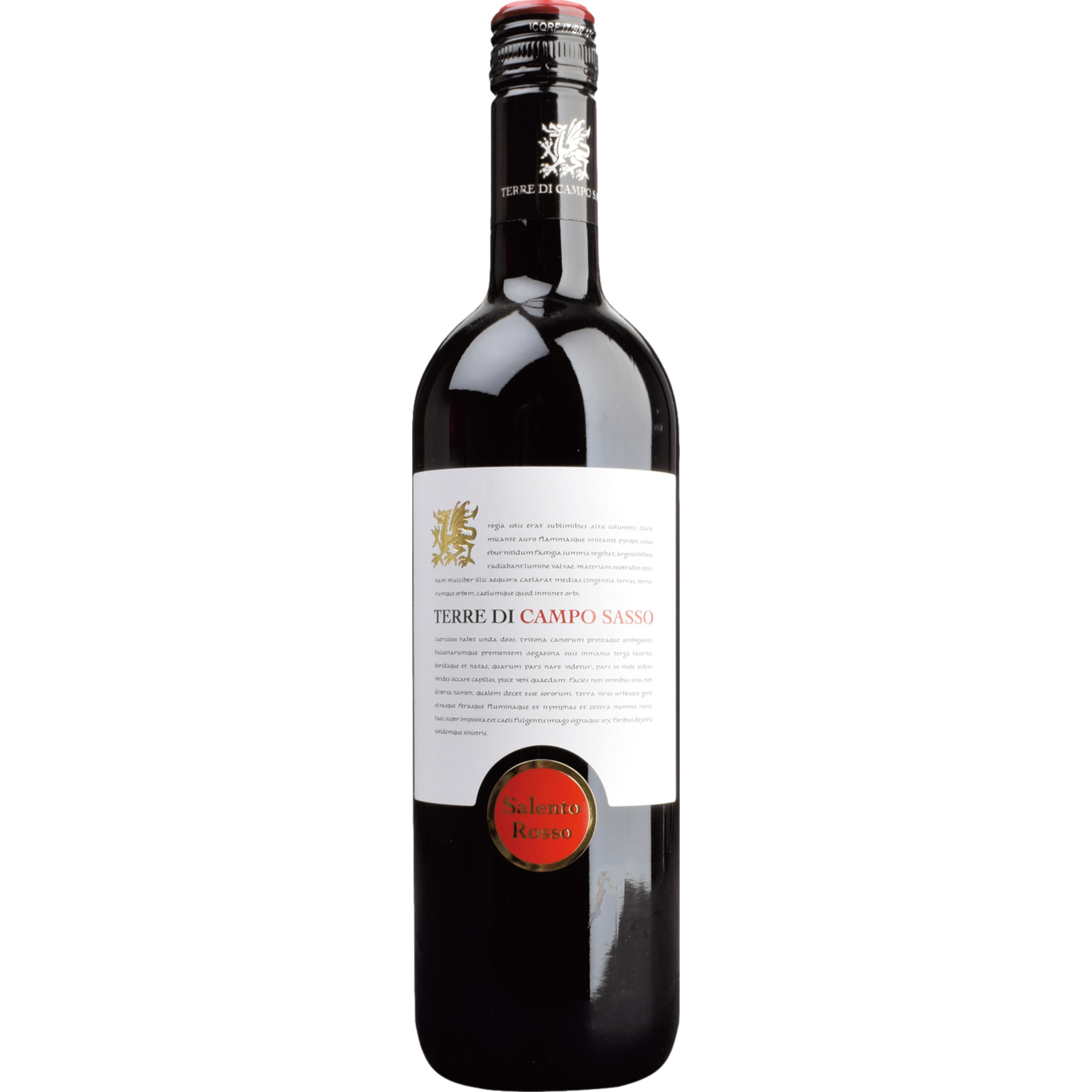 Terre di Campo Sasso Rosso, Salento IGP, Apulien, 2023, Rotwein