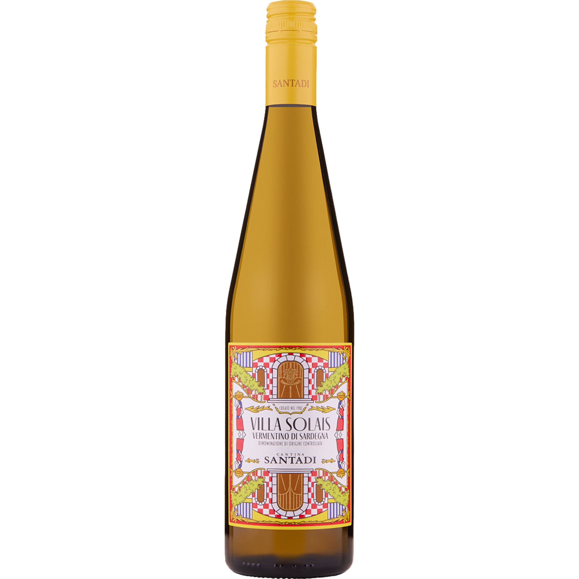 Cantina di Santadi Villa Solais, Sardegna DOC, Sardinien, 2025, Weißwein