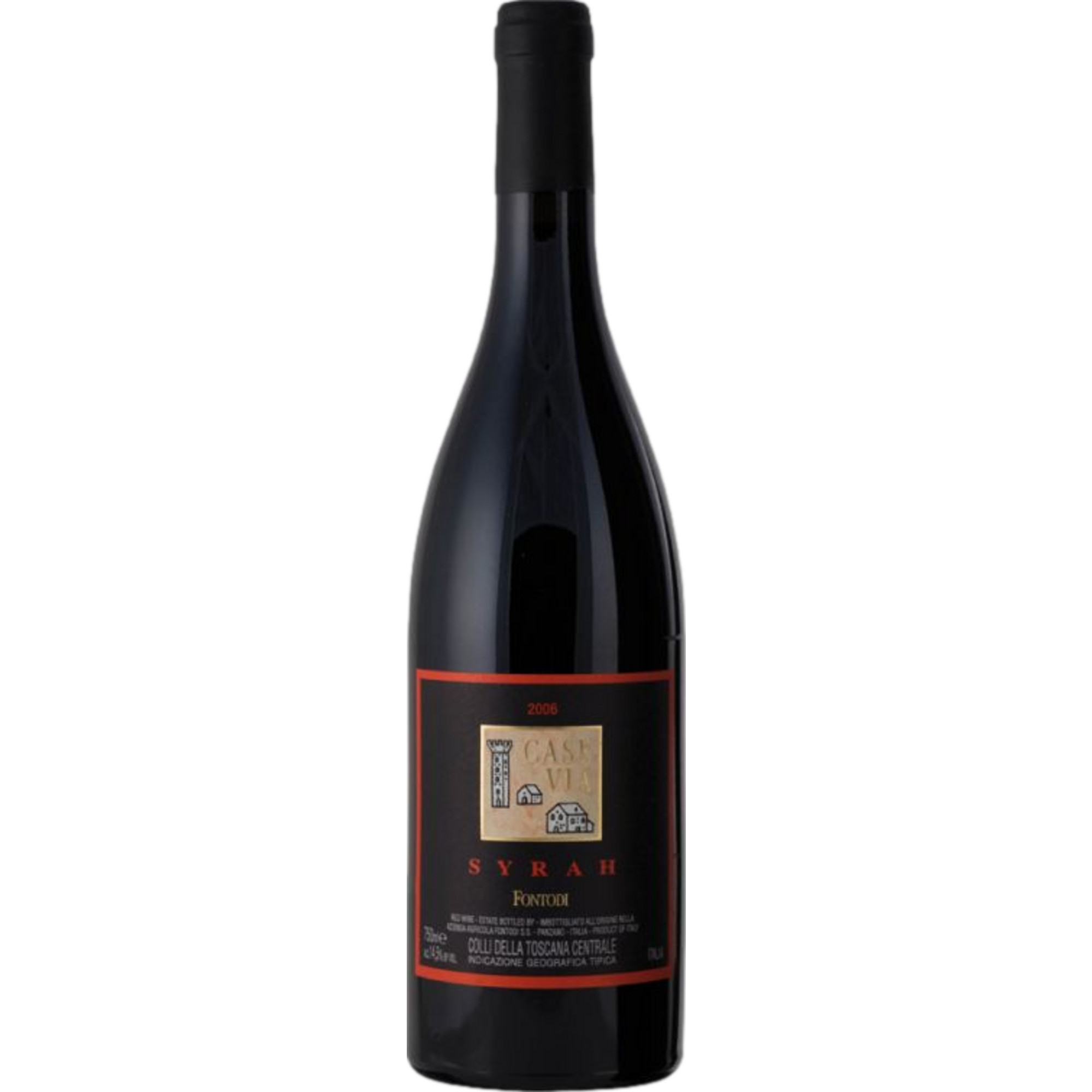 Fontodi Syrah Case Via Bio, Toscana IGP, Toskana, 2021, Rotwein