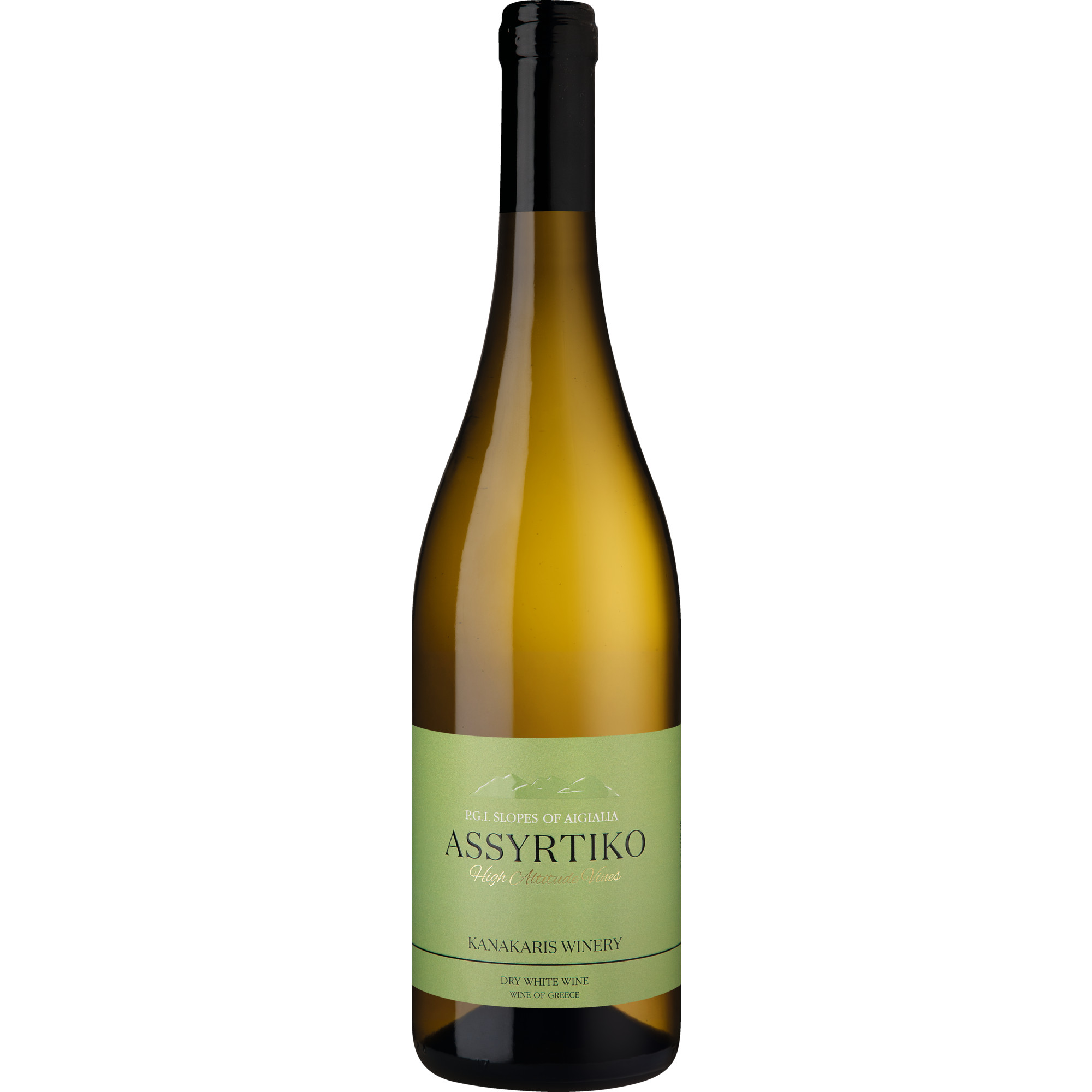 Assyrtiko High Altitude Vines, PGI Slopes of Aigialeia, Peloponnes, 2025, Weißwein