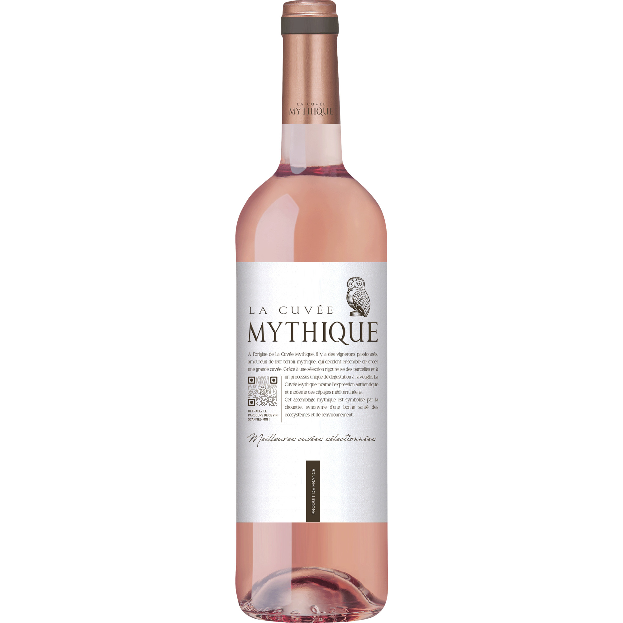 La Cuvée Mythique Rosé, Pays d'Oc IGP, Languedoc-Roussillon, 2024, Roséwein