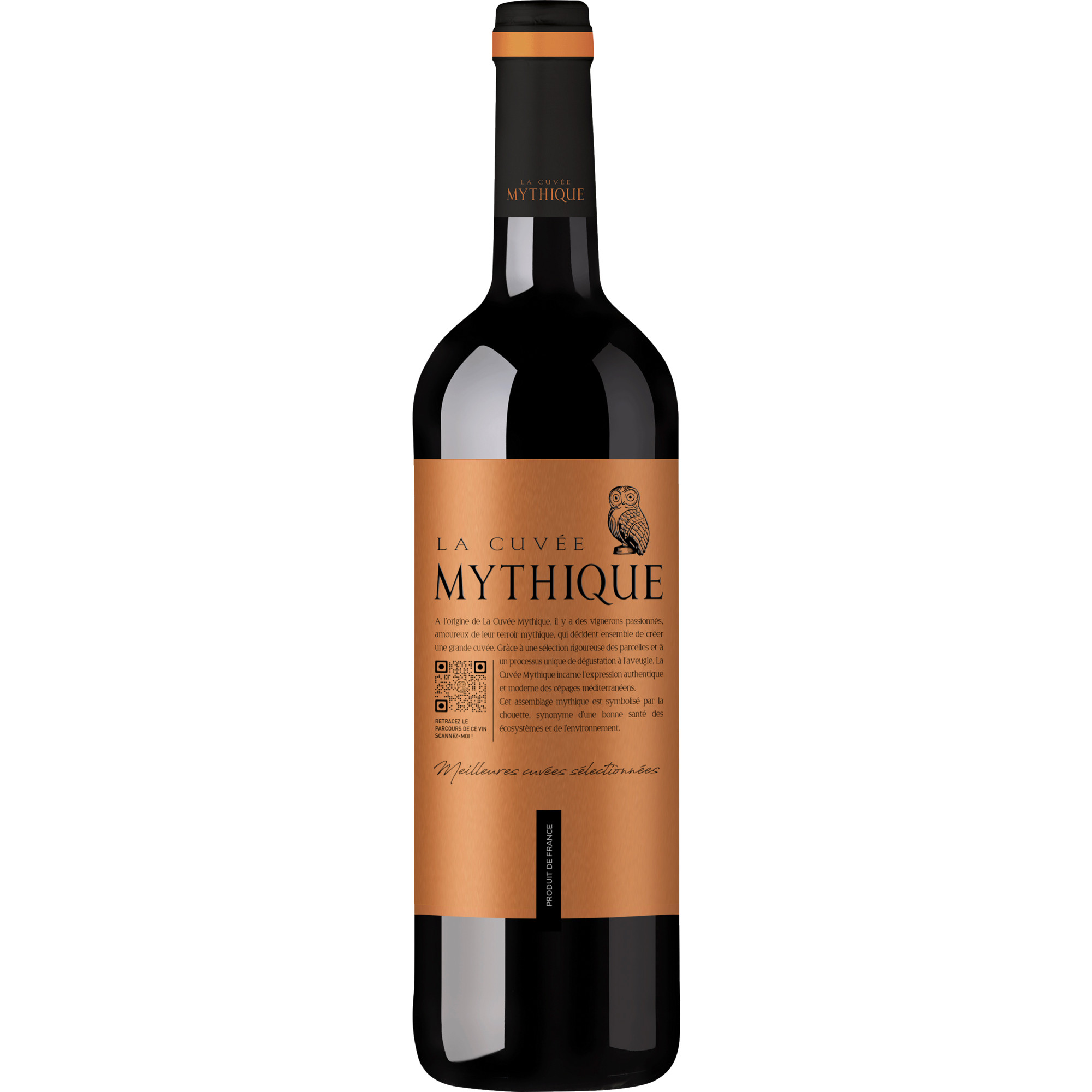 La Cuvée Mythique Rouge, Pays d'Oc IGP, Languedoc-Roussillon, 2023, Rotwein