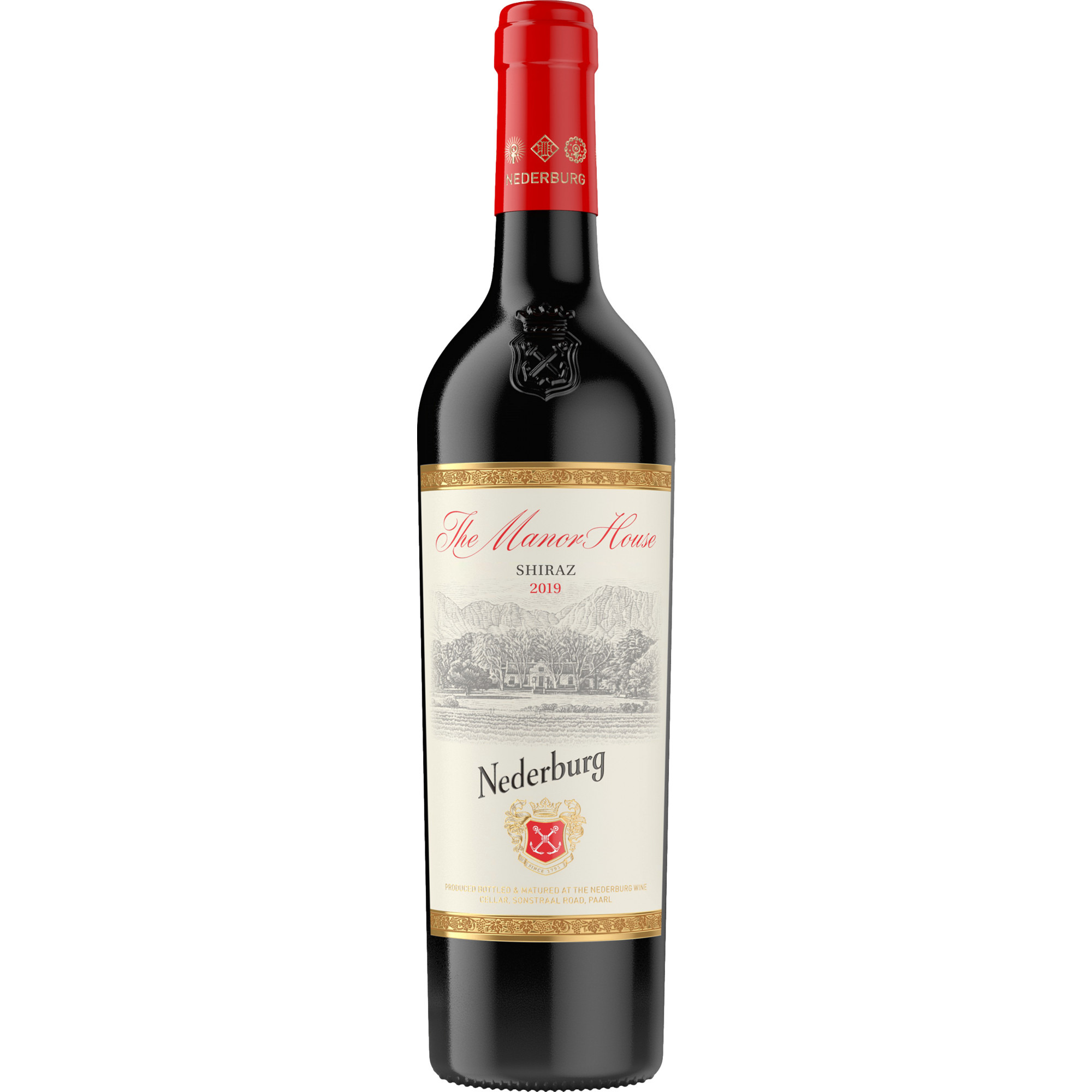 Nederburg The Manor House Shiraz, WO Western Cape, Western Cape, 2022, Rotwein