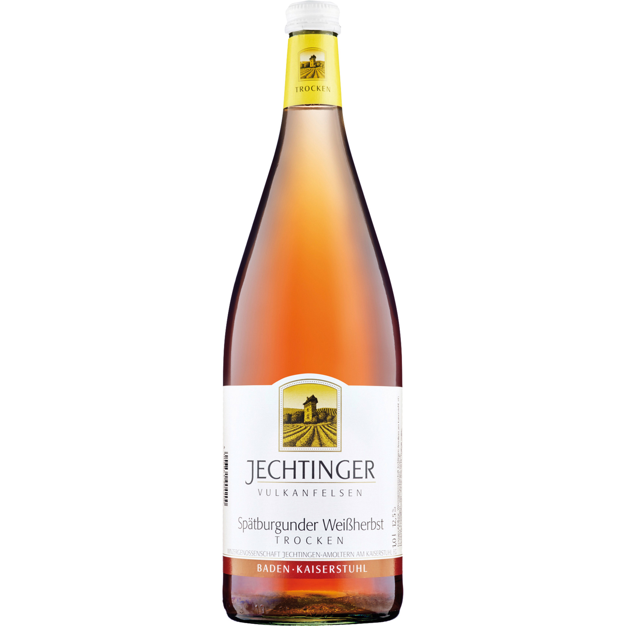 Jechtinger Spätburgunder Weißherbst, Trocken, Baden, 1,0 L, Baden, 2024, Roséwein