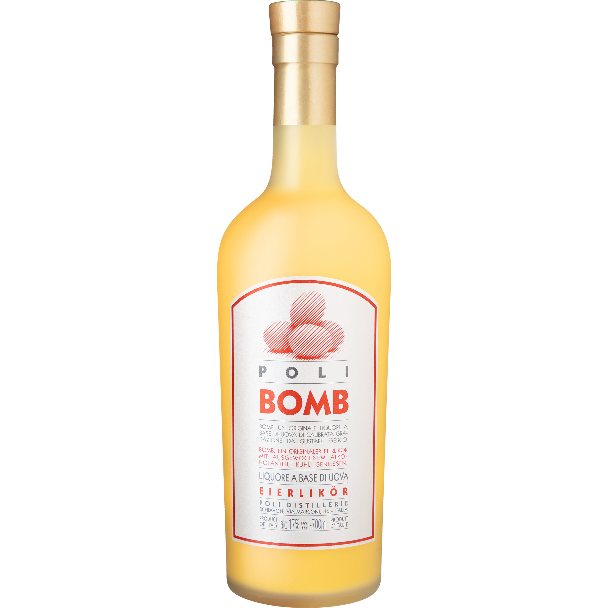Image of Bomb Eierlikör 0,7l Poli, 0,7L, 17%, Venetien, Spirituosen
