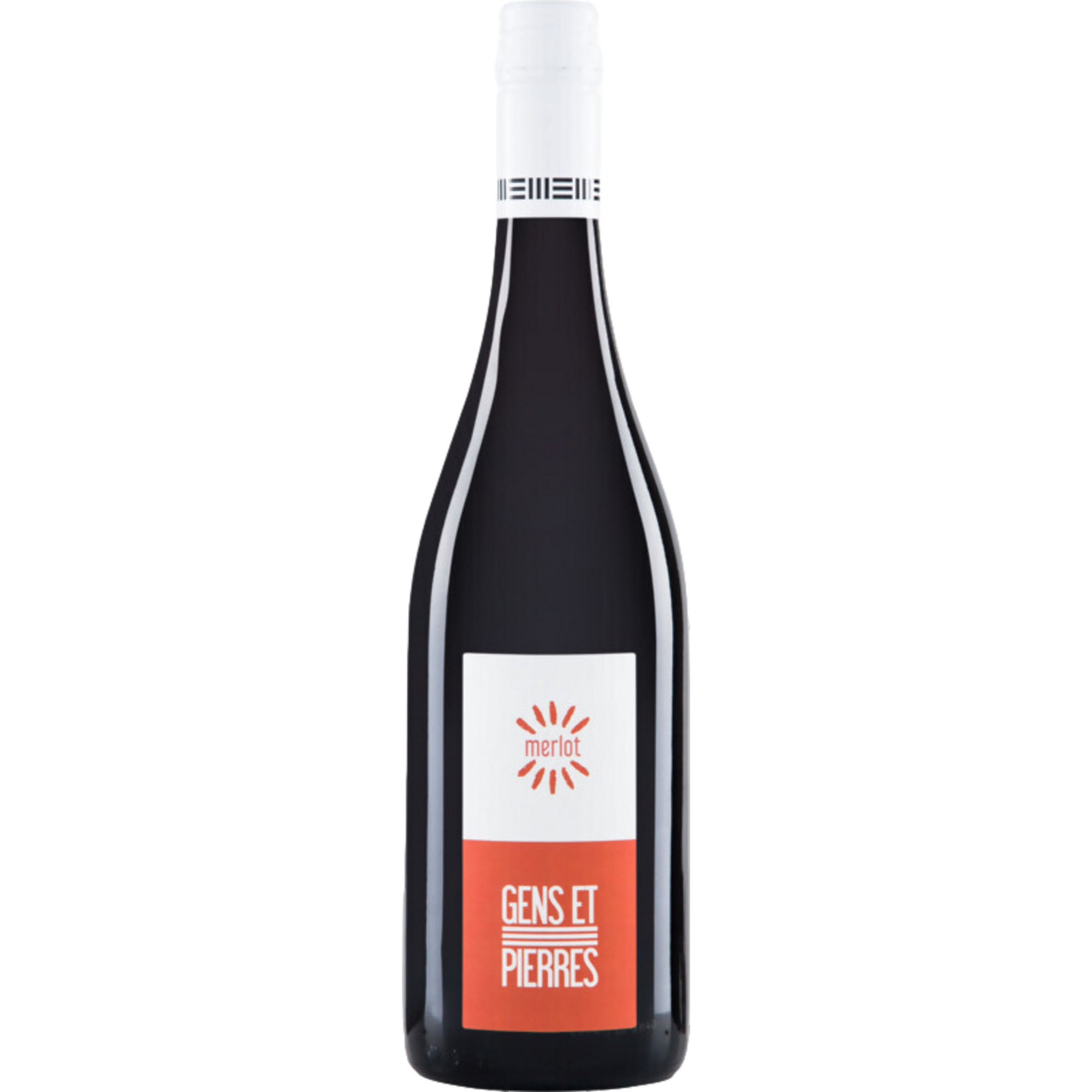 Gens et Pierres Merlot Bio, Languedoc AOP, Languedoc-Roussillon, 2023, Rotwein