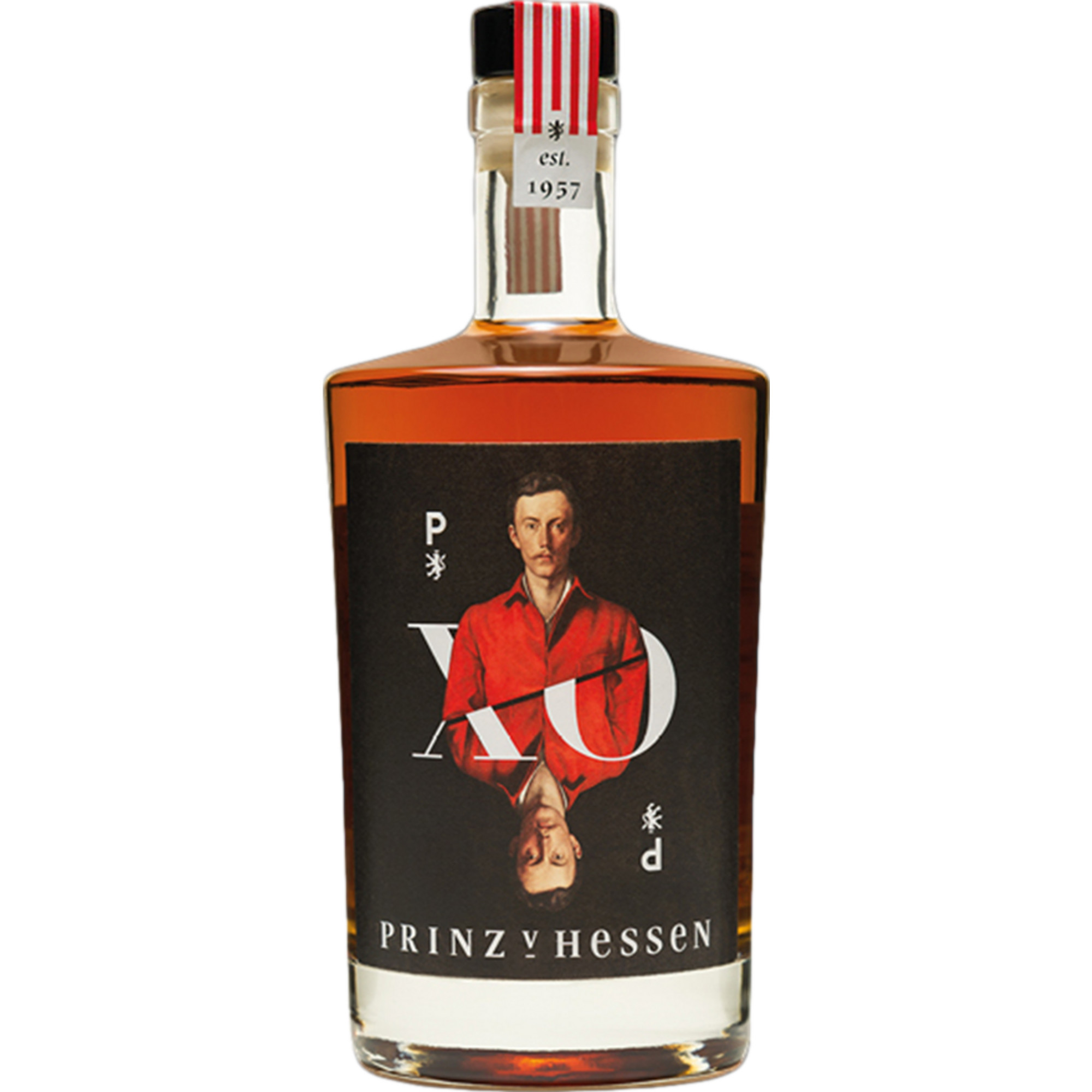 Prinz von Hessen XO Riesling Weinbrand, Rheingau, 0,5 L, 40 % Vol., Rheingau, 1990, Spirituosen