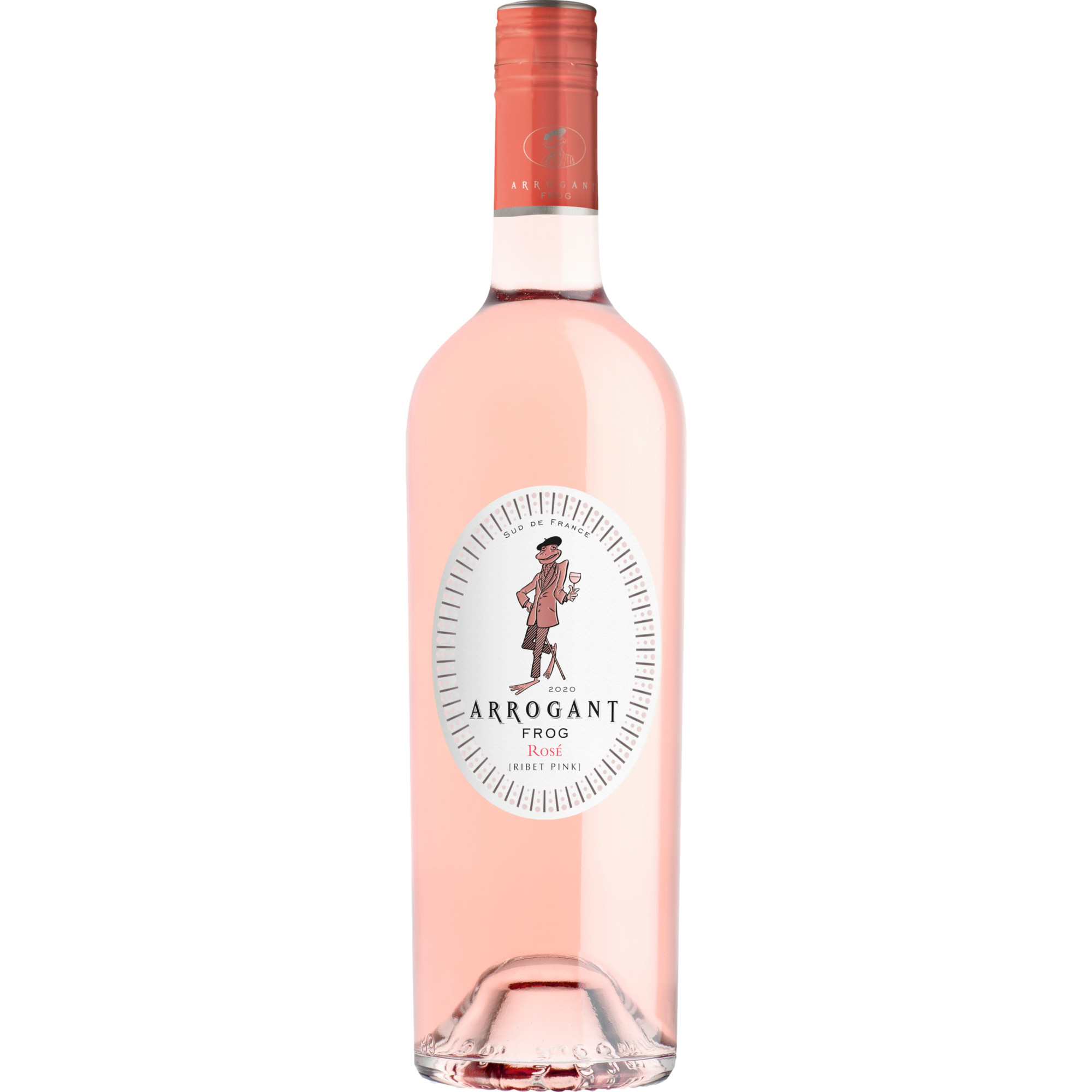 Arrogant Frog Ribet Pink, Pays d'Oc IGP, Languedoc-Roussillon, 2025, Roséwein