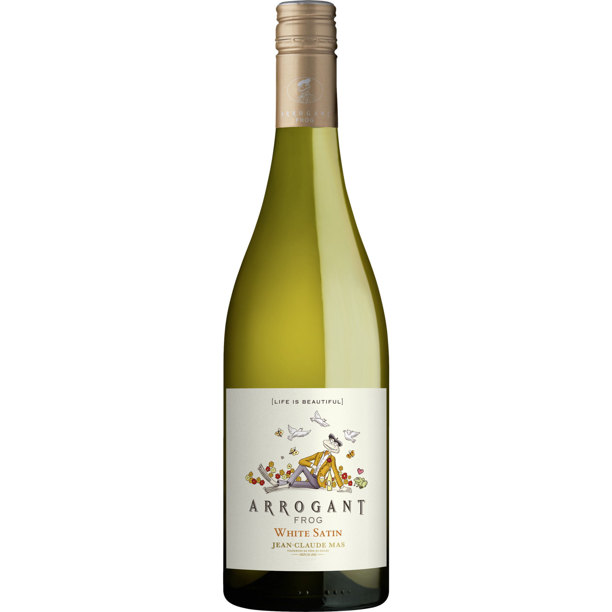 Arrogant Frog White Satin, Pays d'Oc IGP, Languedoc-Roussillon, 2025, Weißwein