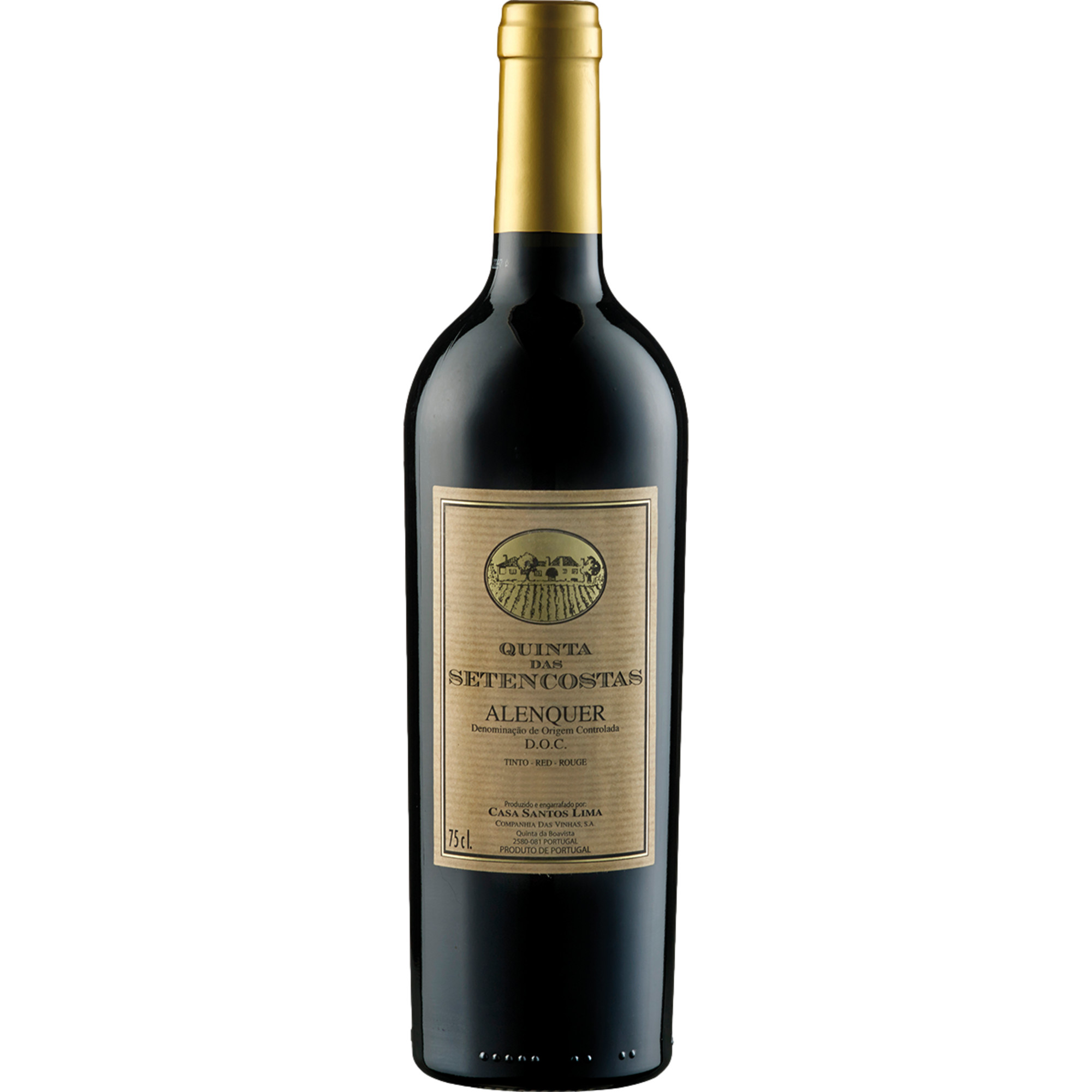 Quinta das Setencostas Tinto, Alenquer DOC, Lisboa, 2022, Rotwein