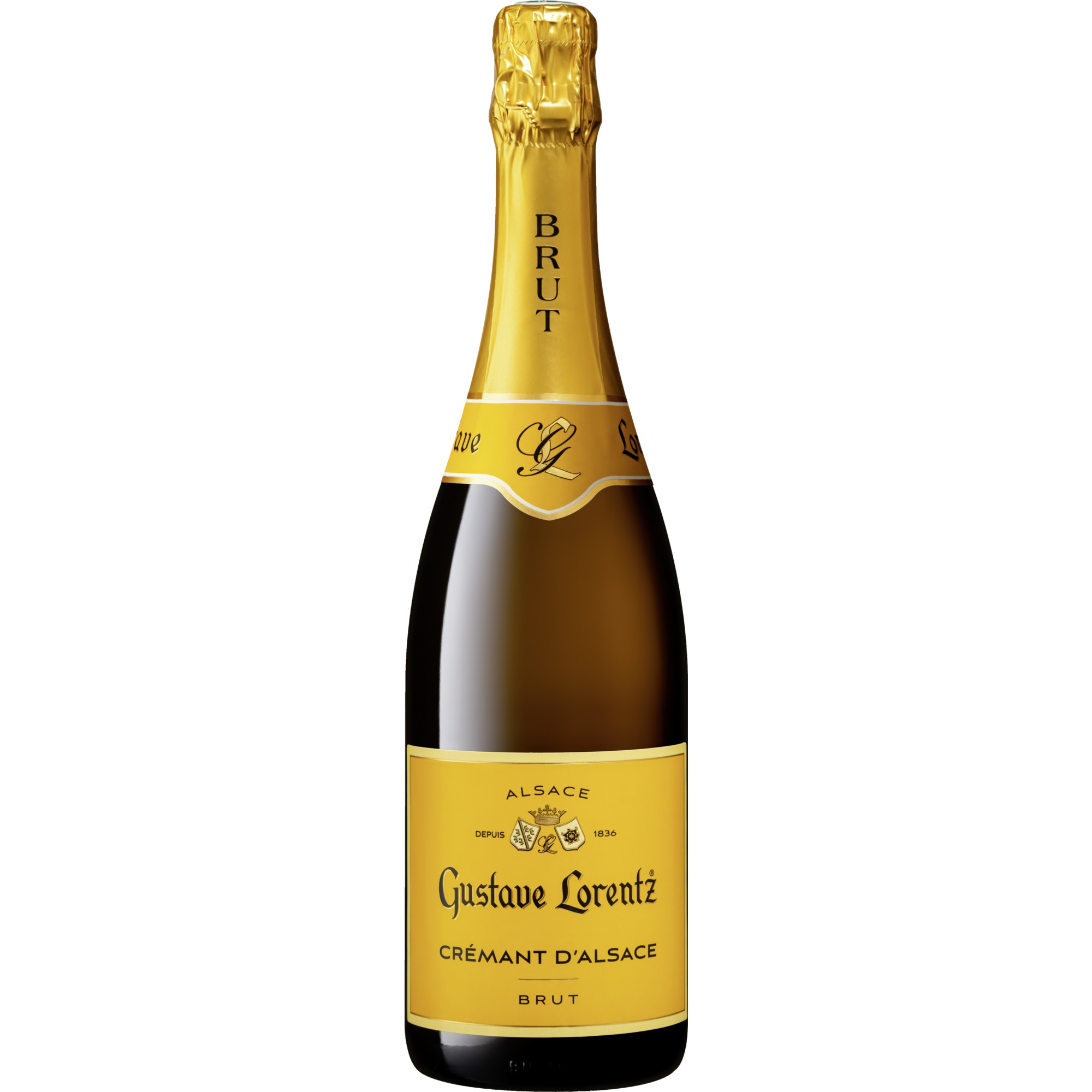 Domaine Gustave Lorentz Gustave Lorentz Crémant d'Alsace, Brut, Crémant d'Alsace AOP, Elsass, Schaumwein