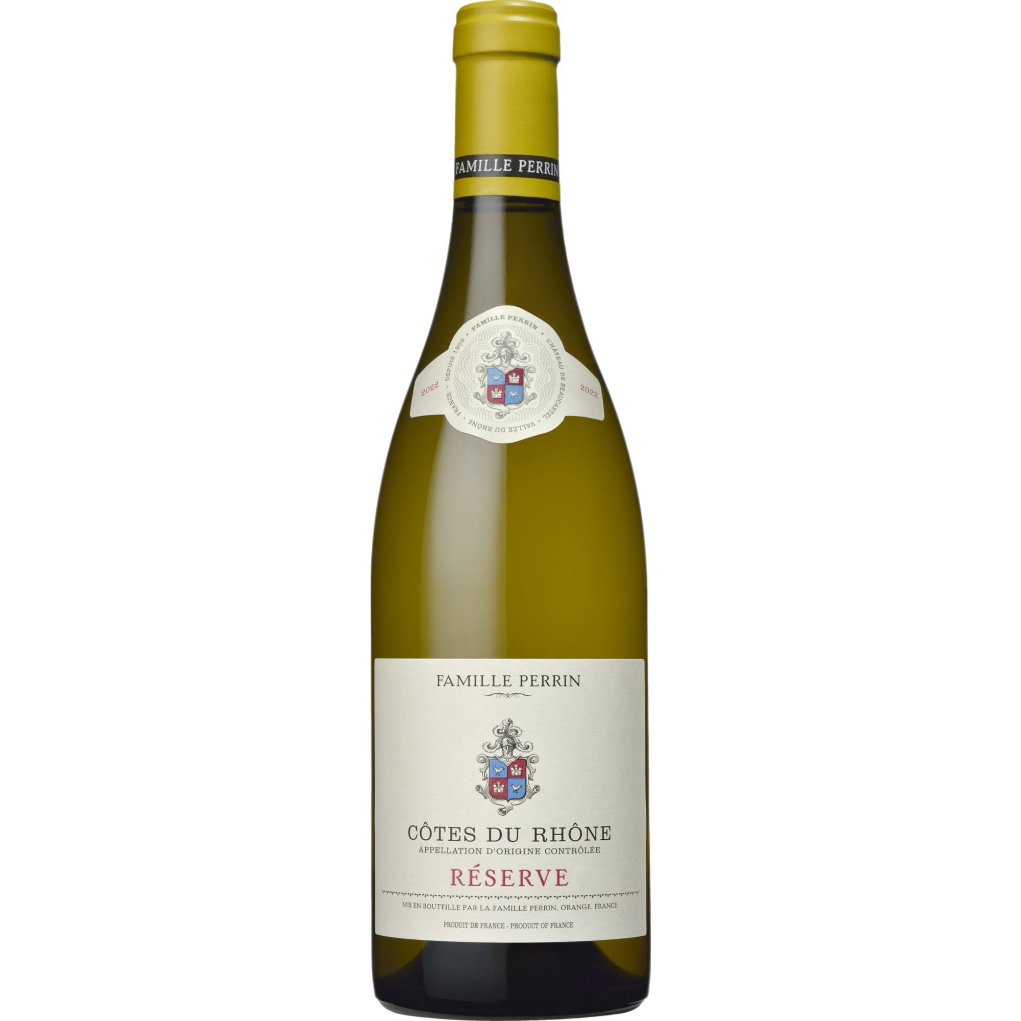 Famille Perrin Côtes du Rhône Réserve Blanc, Côtes du Rhône AOP, Rhône, 2024, Weißwein