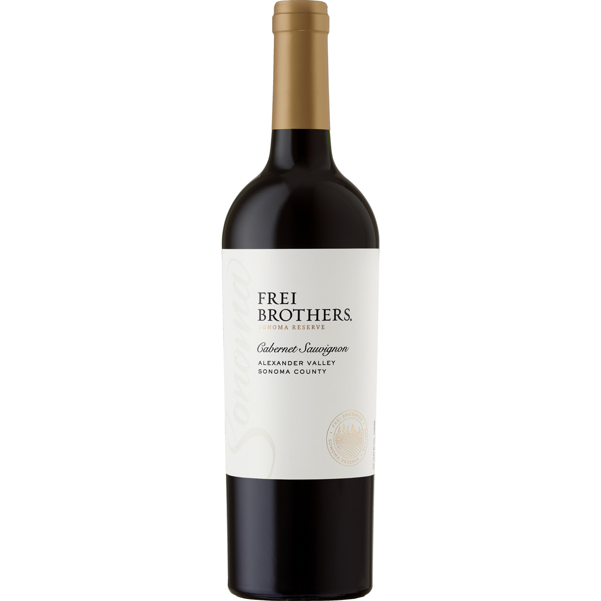 Frei Brothers Cabernet Sauvignon, Alexander Valley, Sonoma County, Kalifornien, 2021, Rotwein