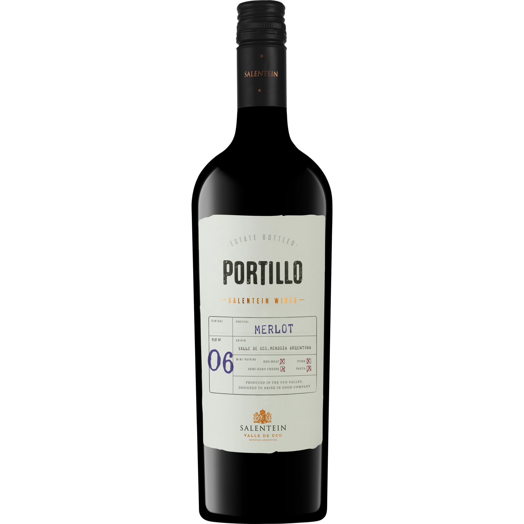 Portillo Merlot, Mendoza, Mendoza, 2024, Rotwein