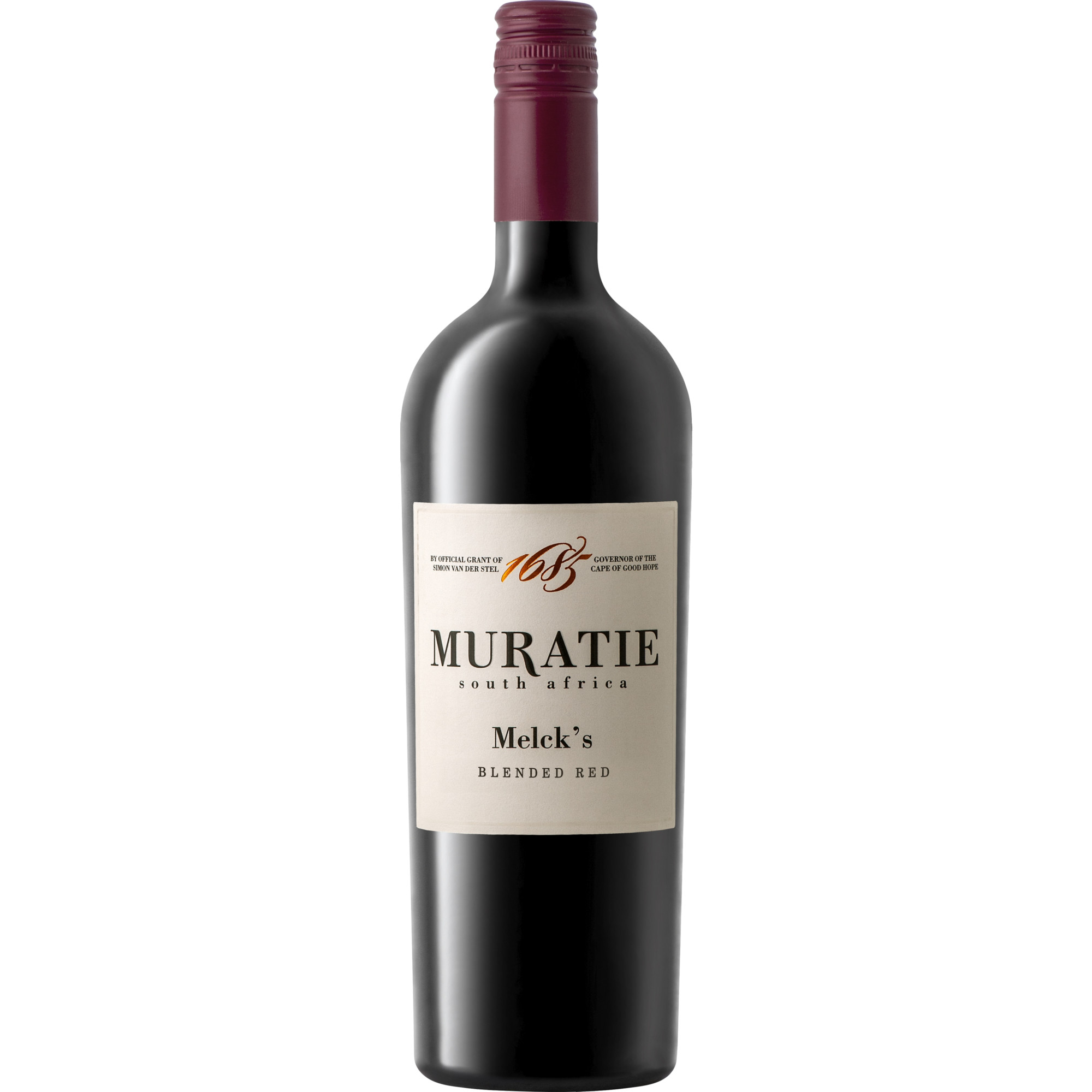 Muratie Melck's Blended Red, WO Stellenbosch, Wine of South Africa, 2021, Rotwein