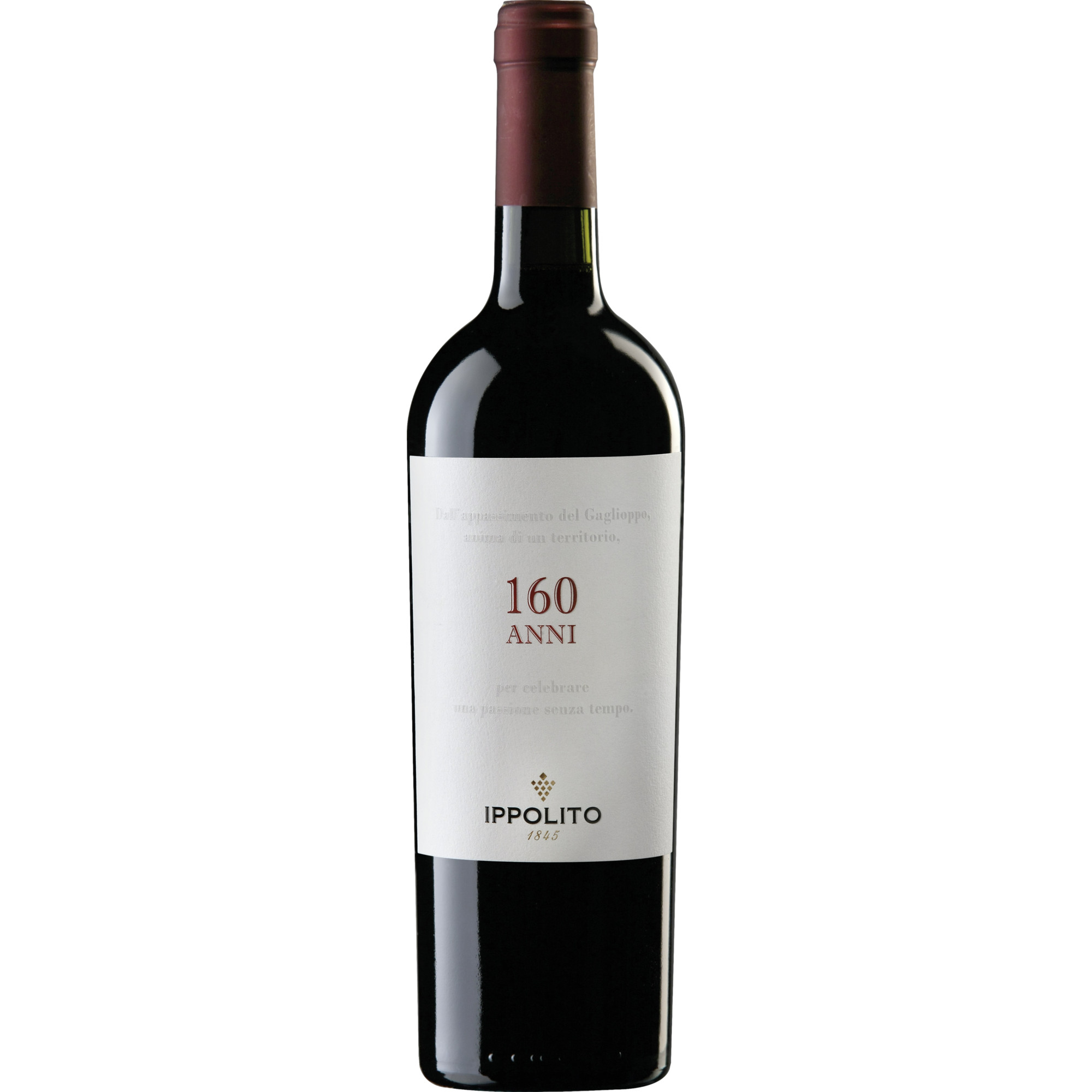 Ippolito 160 Anni, Calabria IGP, Kalabrien, 2019, Rotwein
