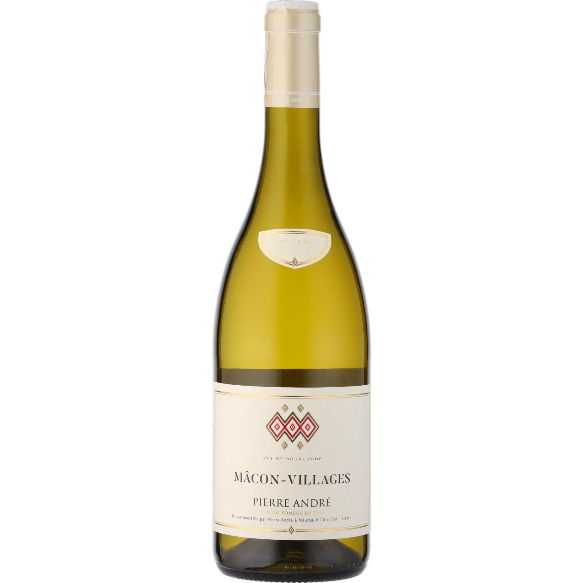 Pierre André Macon-Villages-Chardonnay, Mâcon-Villages AOP, Burgund, 2024, Weißwein