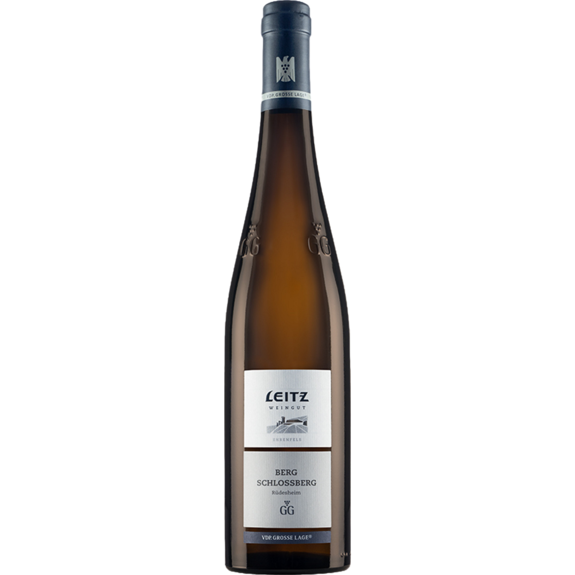 Leitz Rüdersheim Berg Schlossberg Riesling GG, Trocken, Rheingau, Rheingau, 2014, Weißwein